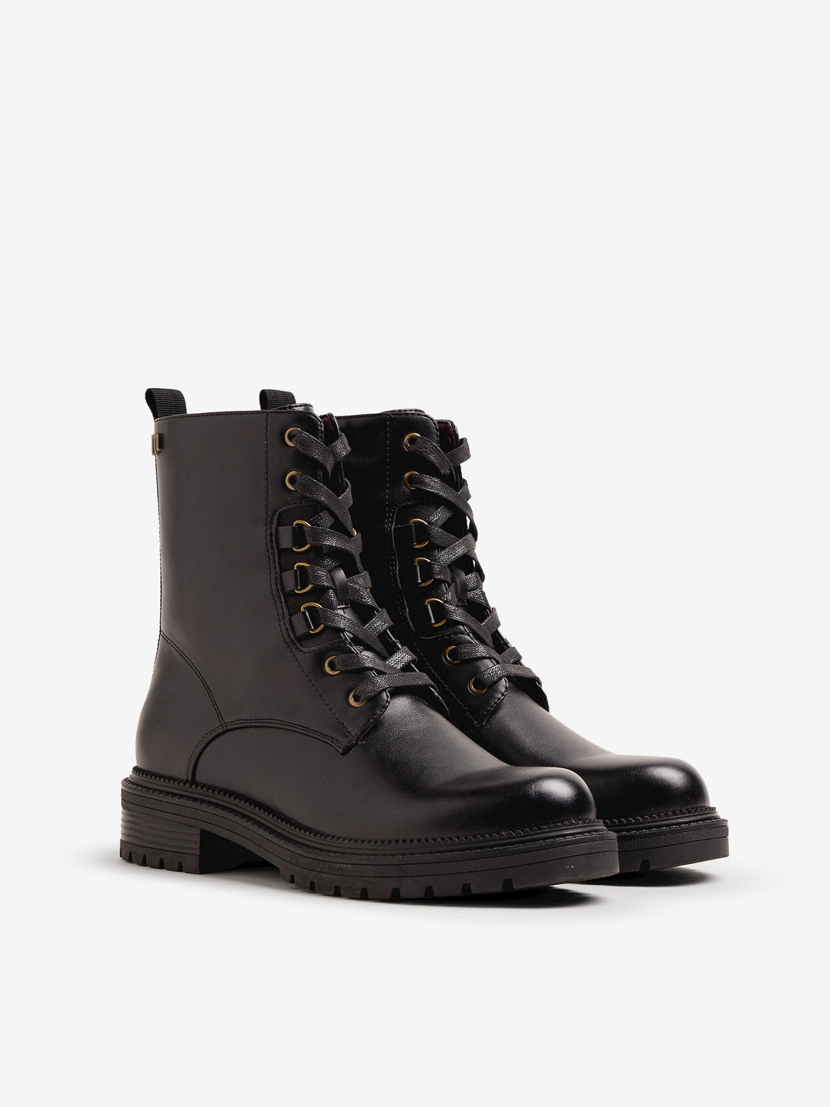 botines planos Mujer Botines negro 05