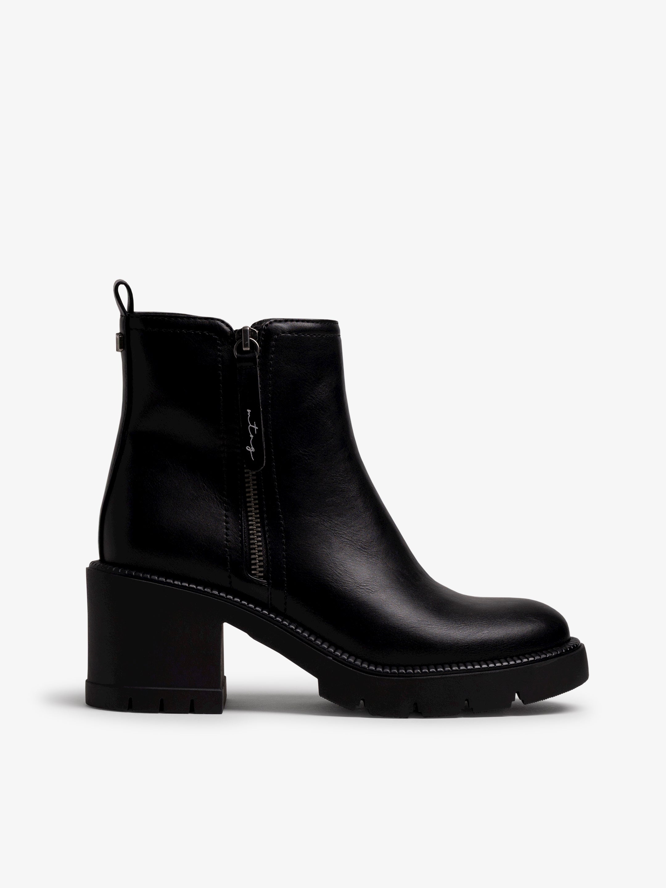 botines de tacón Mujer Botines de mujer negro 01