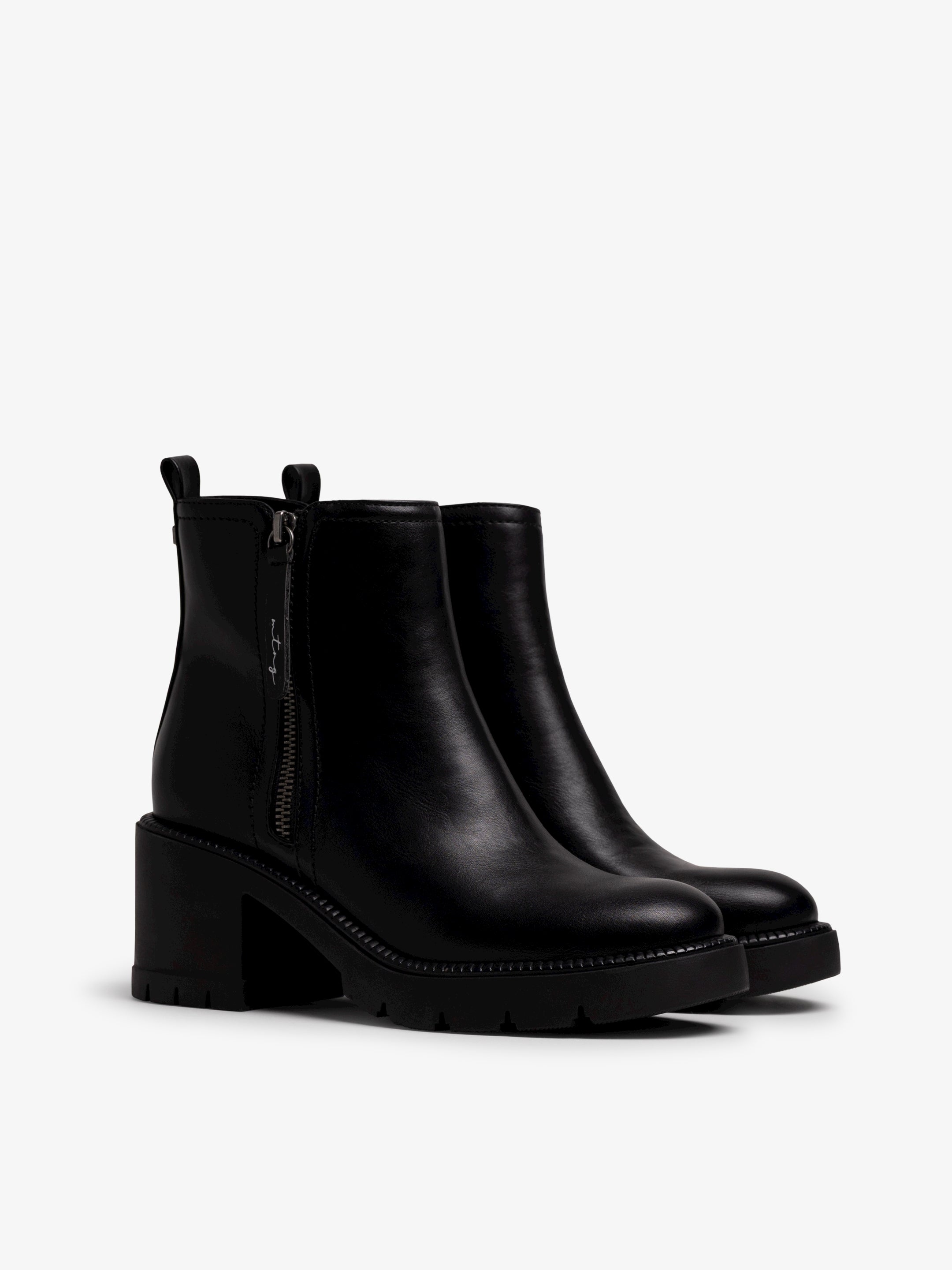 botines de tacón Mujer Botines de mujer negro 05
