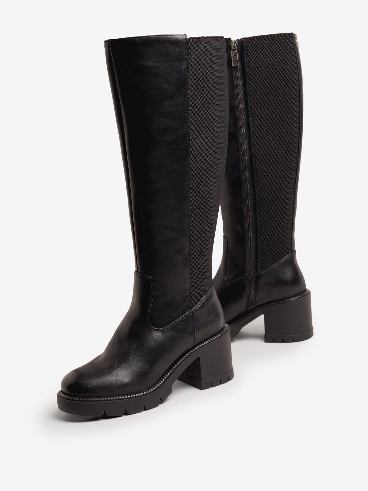 botas de tacón Mujer Botas negro 04