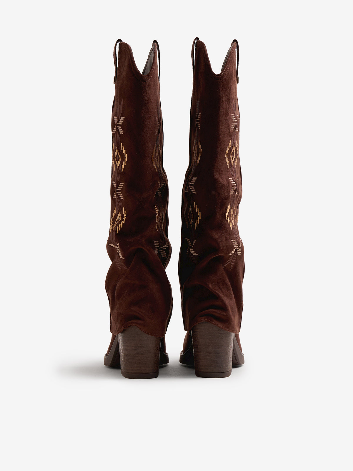 botas de tacón Mujer Botas marron 03