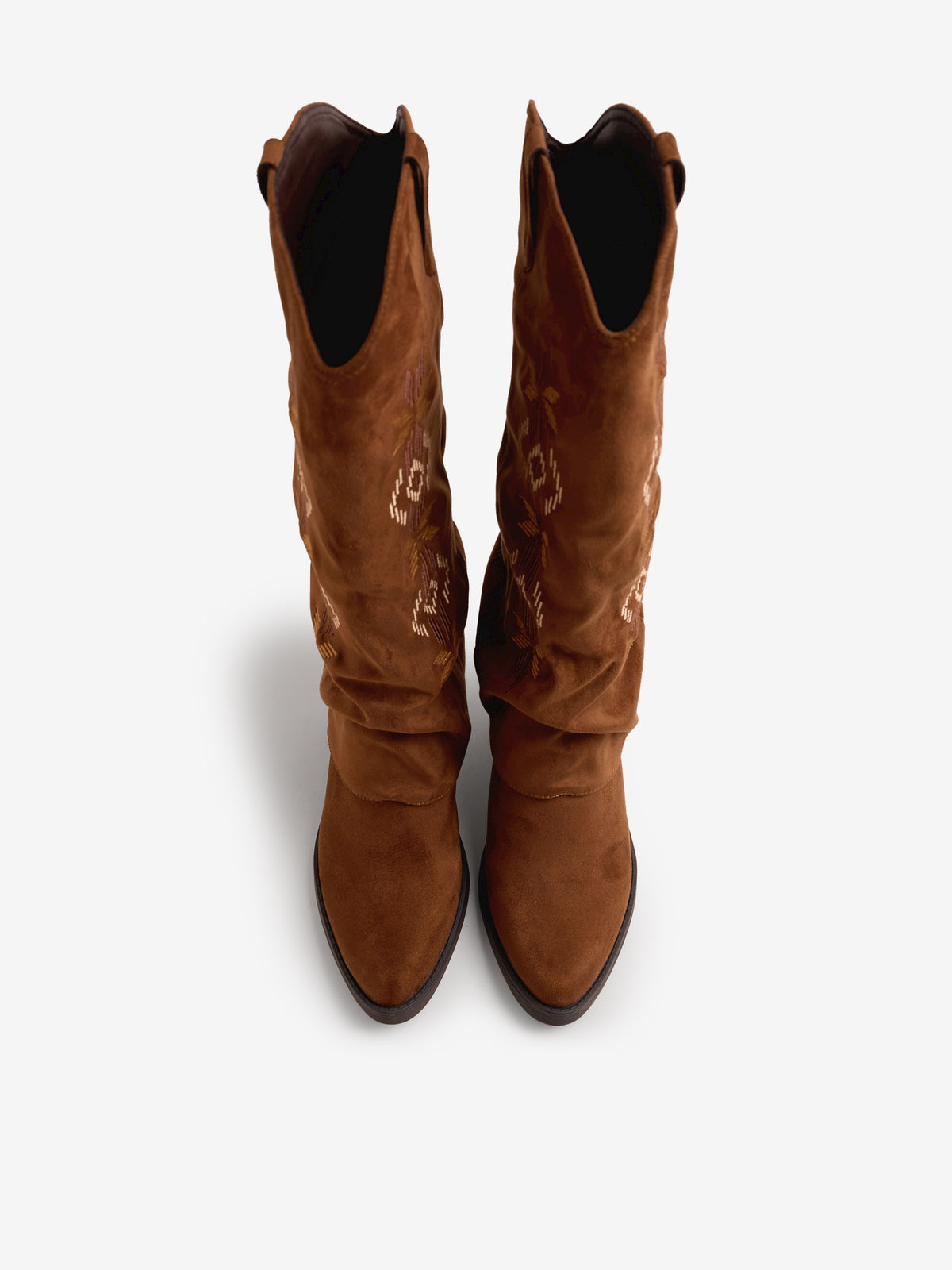 botas de tacón Mujer Botas marron 02