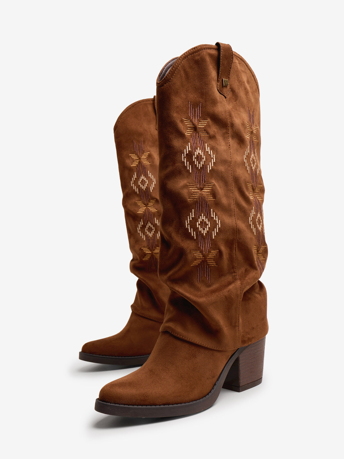 botas de tacón Mujer Botas marron 04