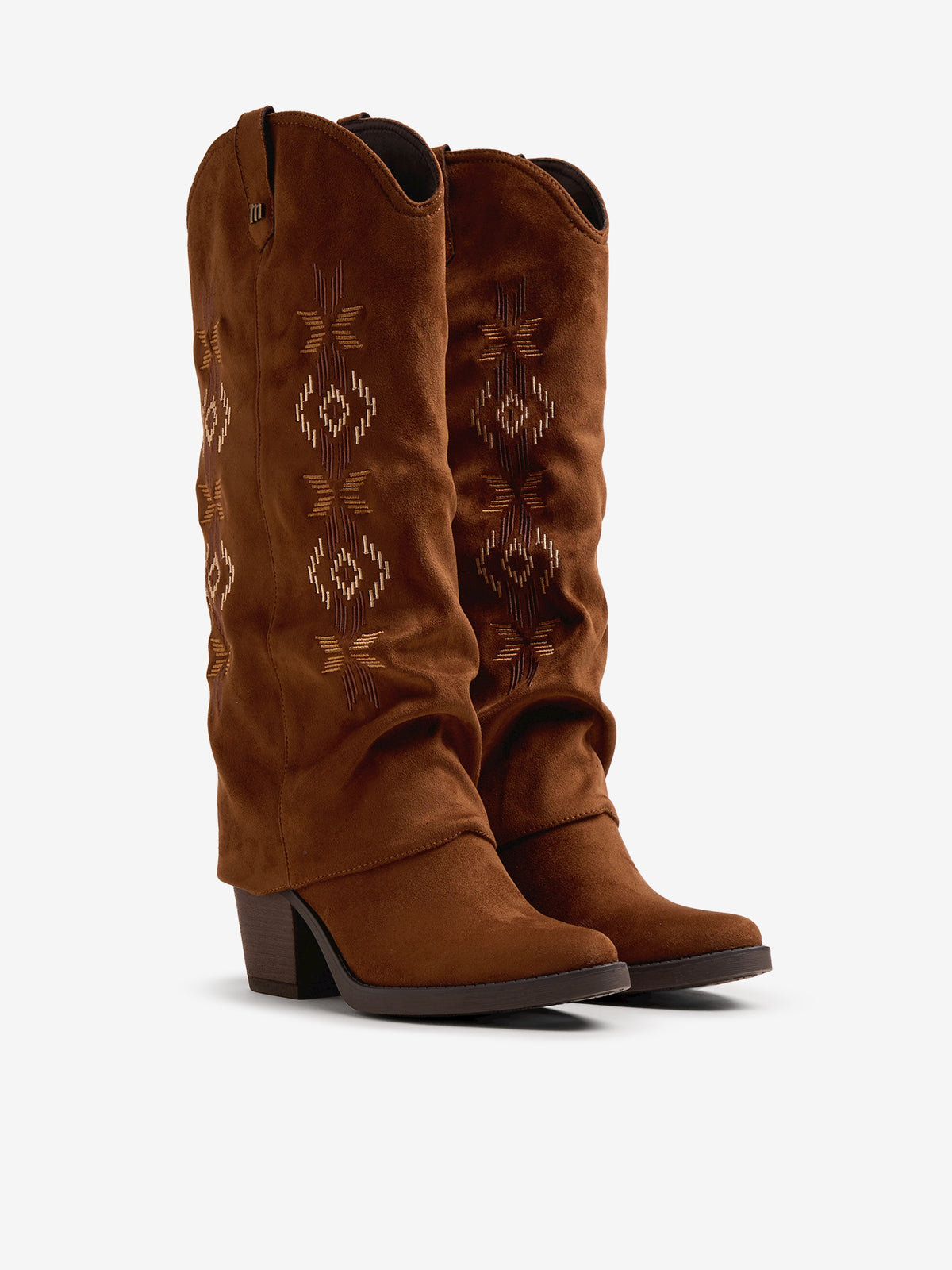 botas de tacón Mujer Botas marron 05