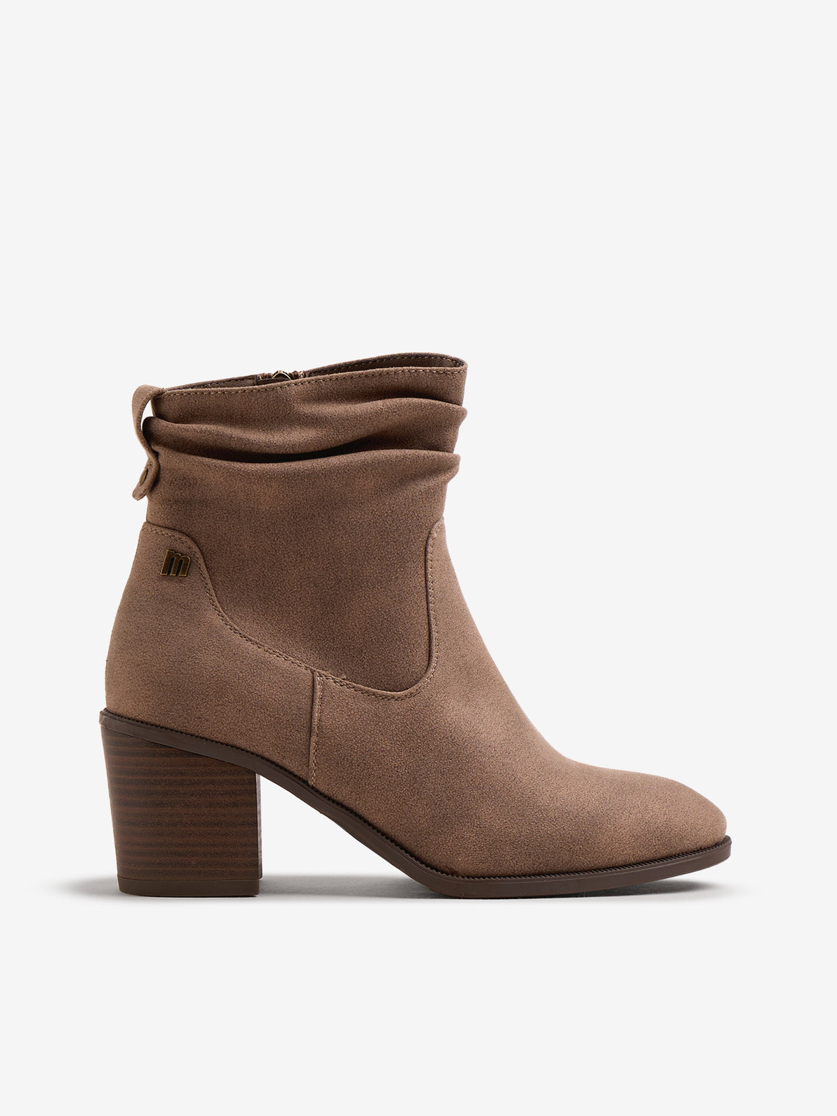 botines de tacón Mujer Botines marron 01