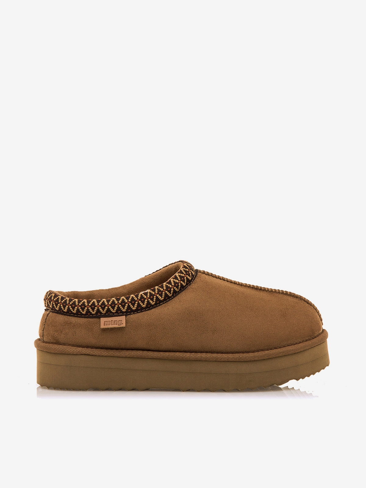 zapatos planos Mujer Zuecos para mujer marron 01