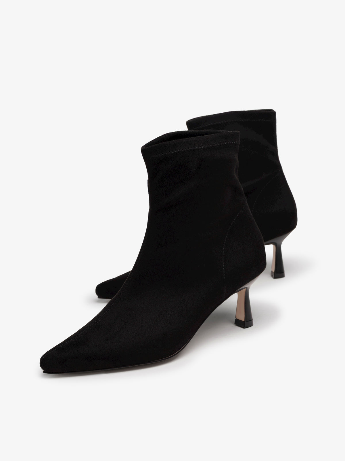 botines de tacón Mujer Botines de mujer negro 04