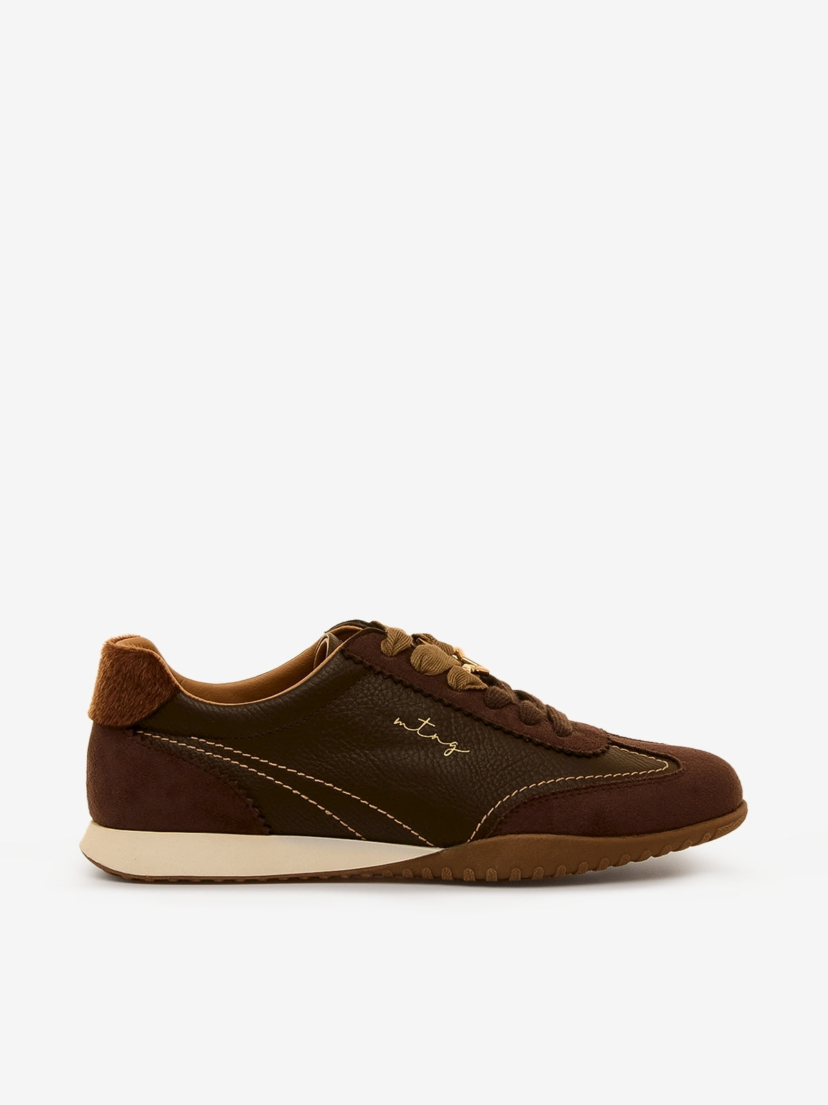zapatillas Mujer Deportivas de Mujer marron 01
