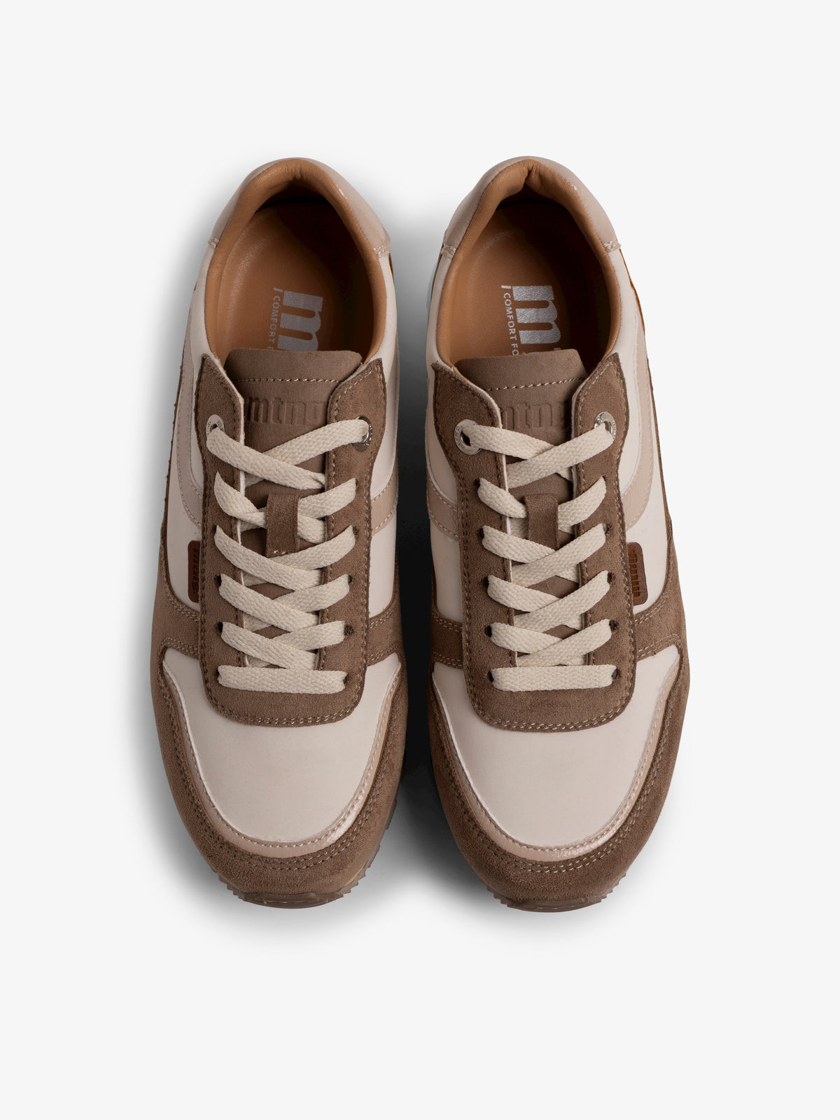 zapatillas Mujer Deportivas de Mujer beige 02