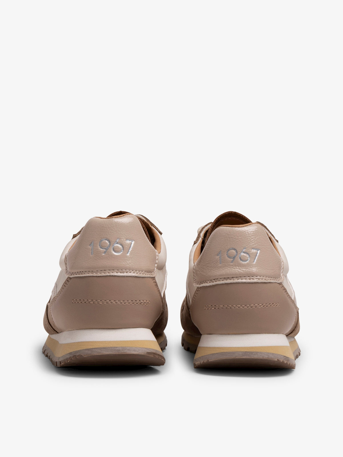 zapatillas Mujer Deportivas de Mujer beige 03