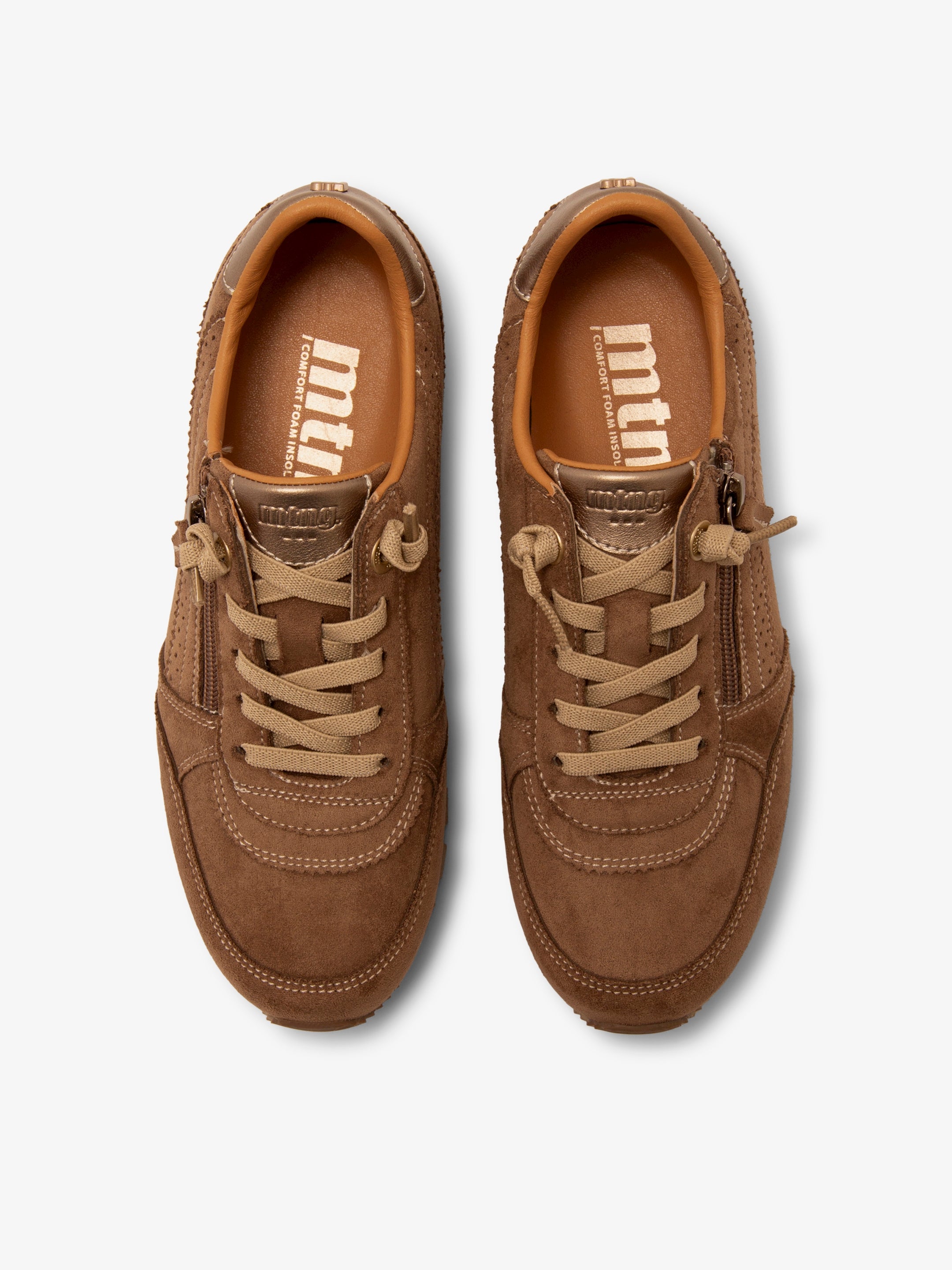 zapatillas Mujer Deportivas de Mujer marron 02