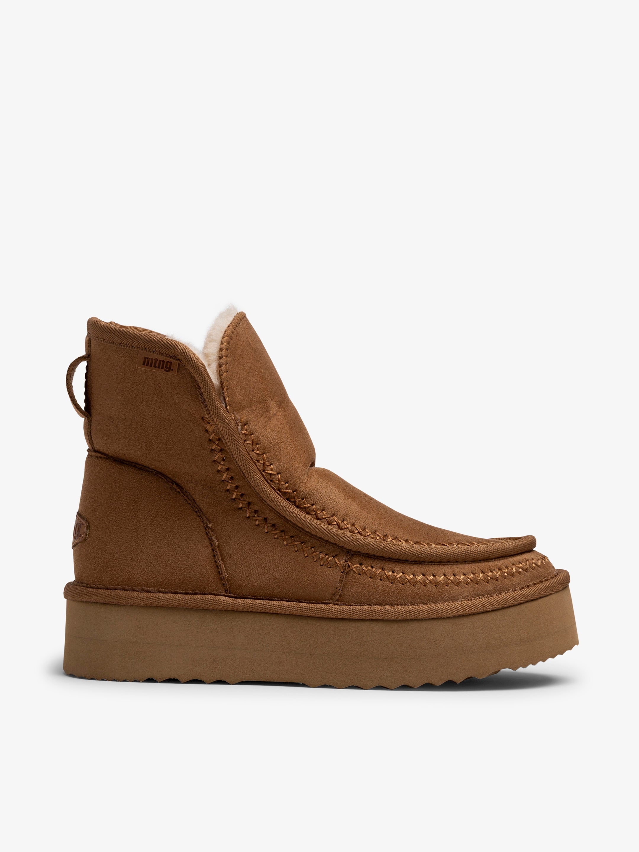 botines planos Mujer Botines marron 01