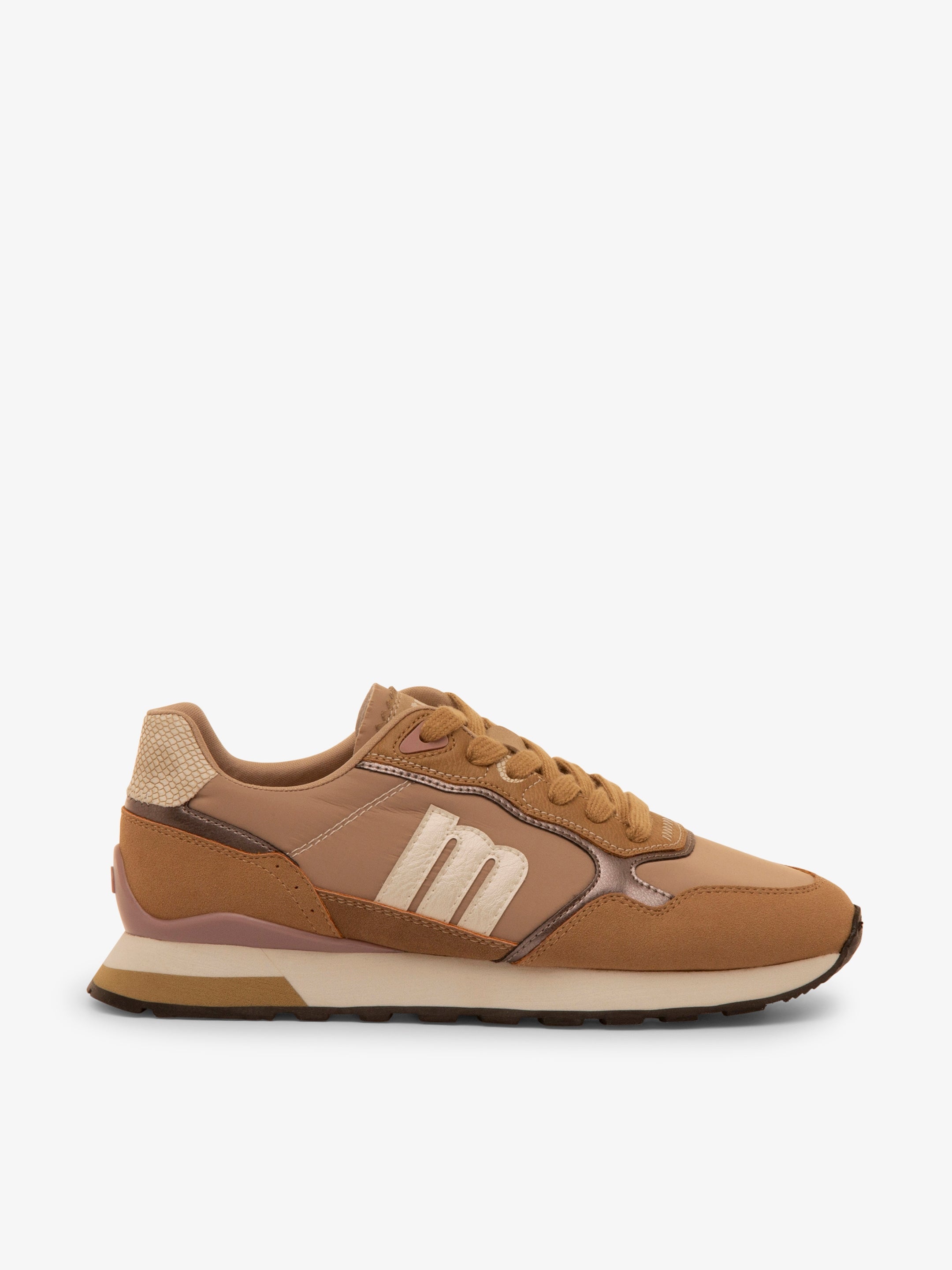 zapatillas Mujer Deportivas de Mujer beige 01