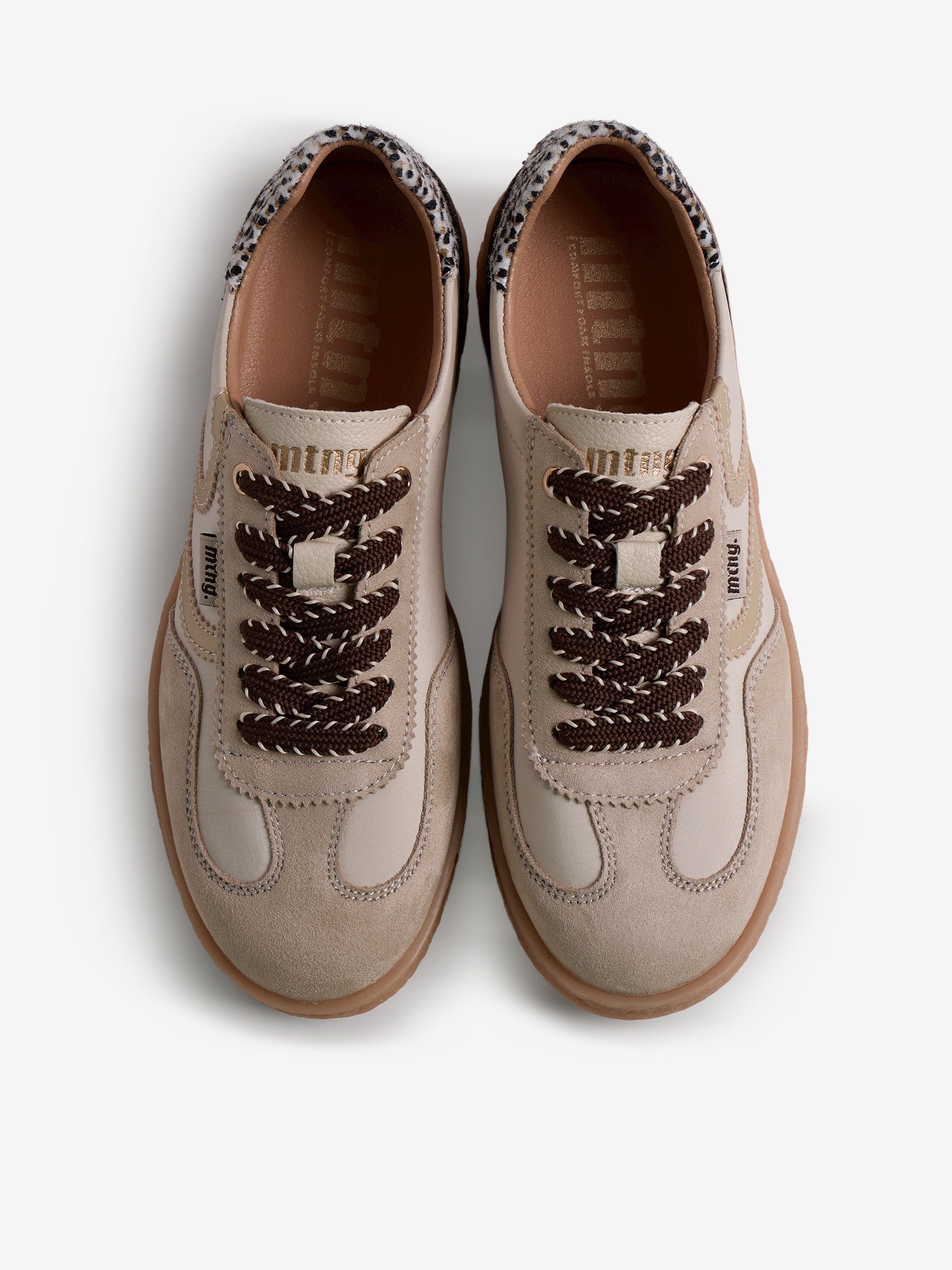 zapatillas Mujer Deportivas beige 02