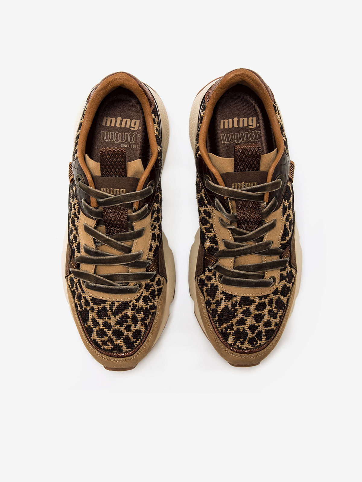 zapatillas Mujer Deportivas de Mujer marron 02