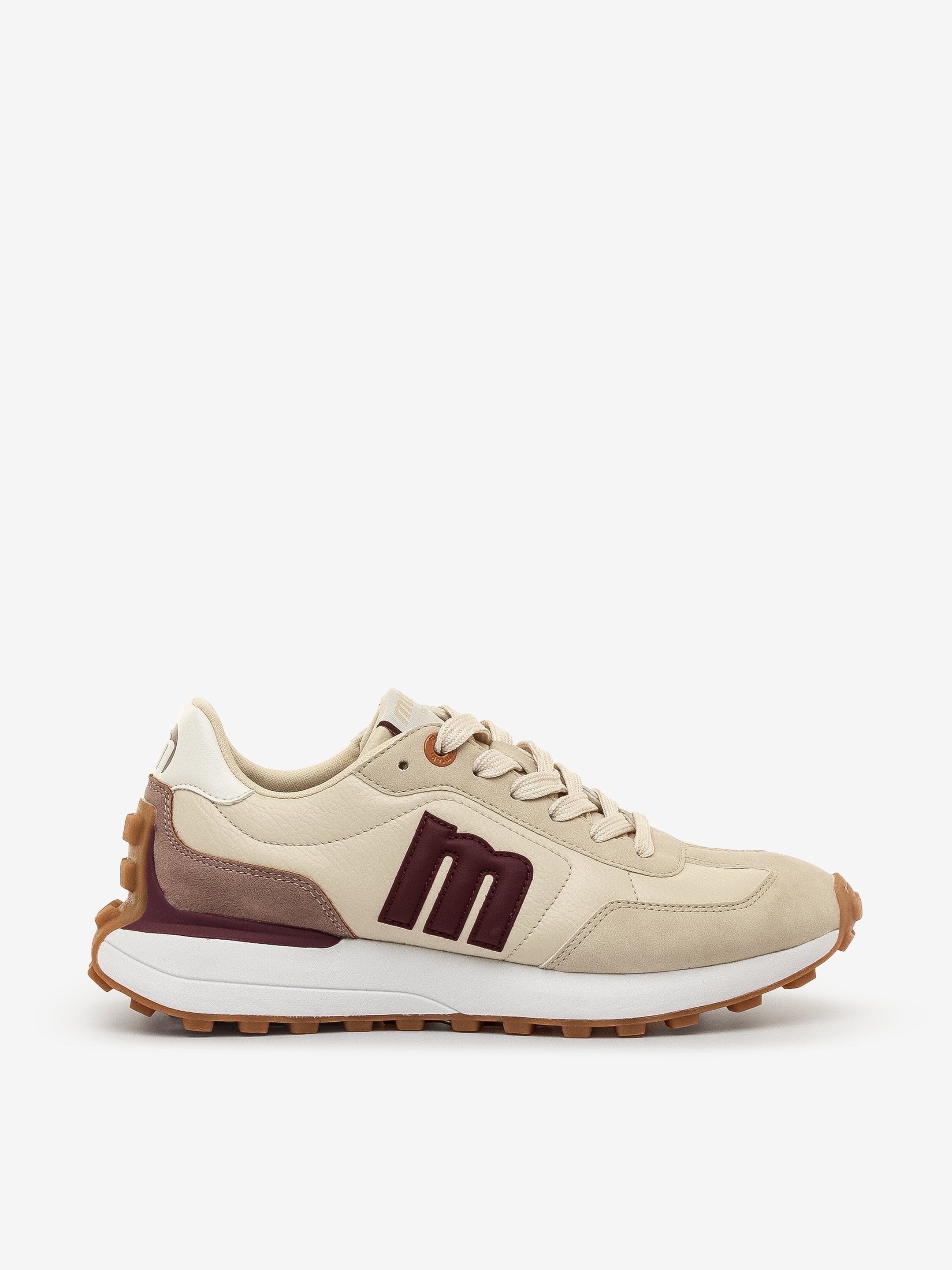 zapatillas Mujer Deportivas de Mujer beige 01