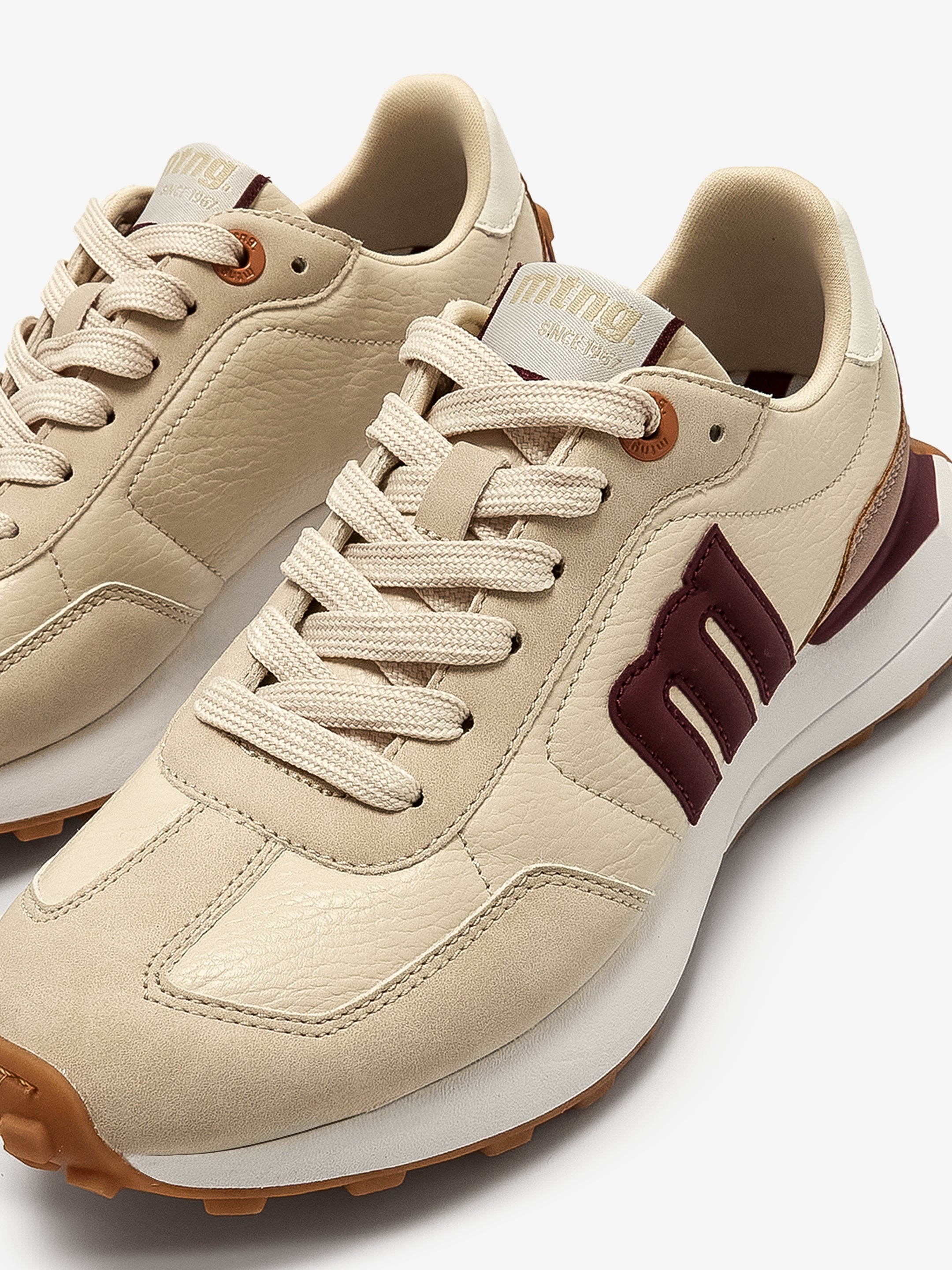 zapatillas Mujer Deportivas de Mujer beige 04