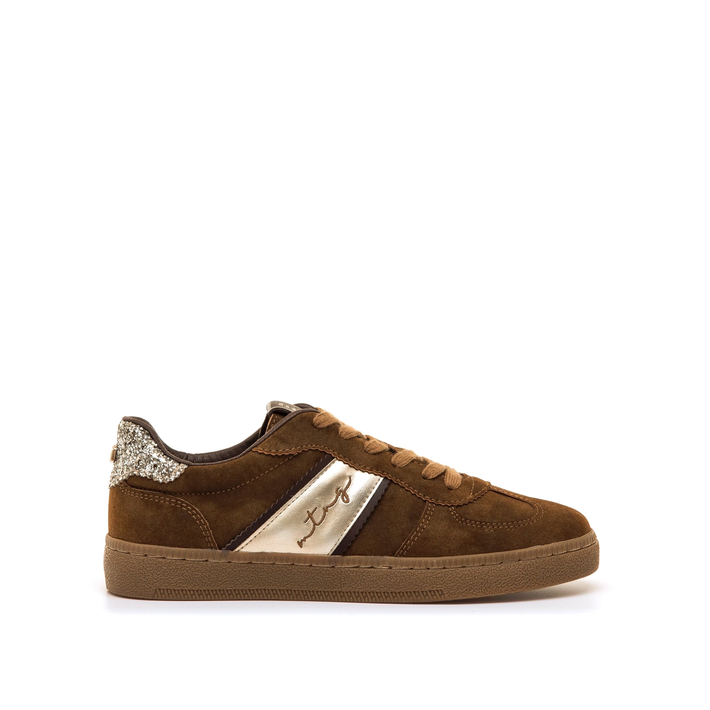 zapatillas Mujer Deportivas de Mujer marron 01
