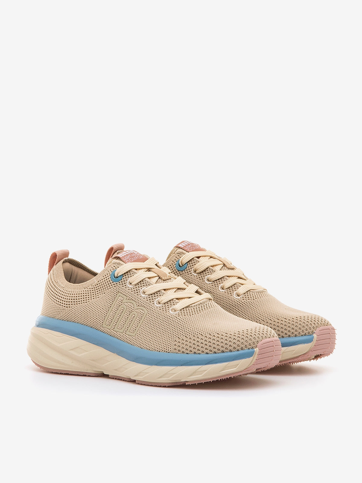zapatillas Mujer Zapatillas para mujer beige 05