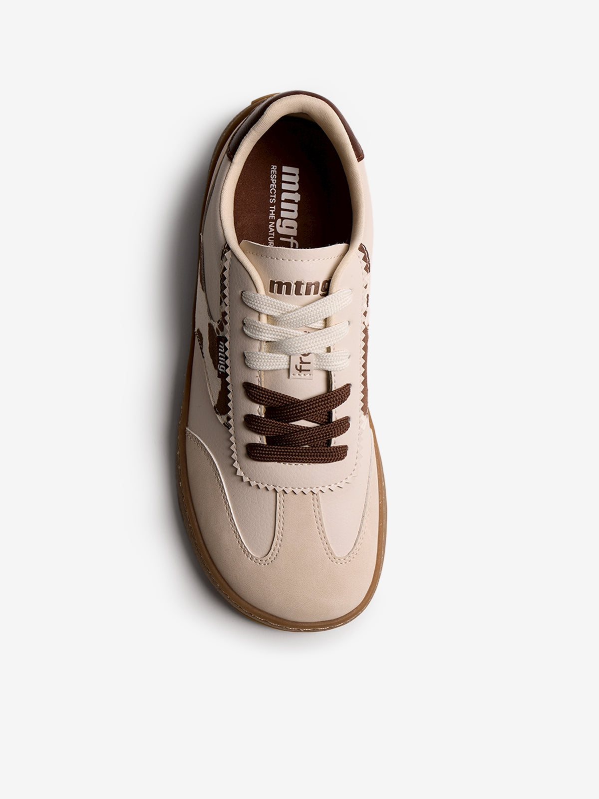 zapatillas Mujer Deportivas de Mujer beige 02