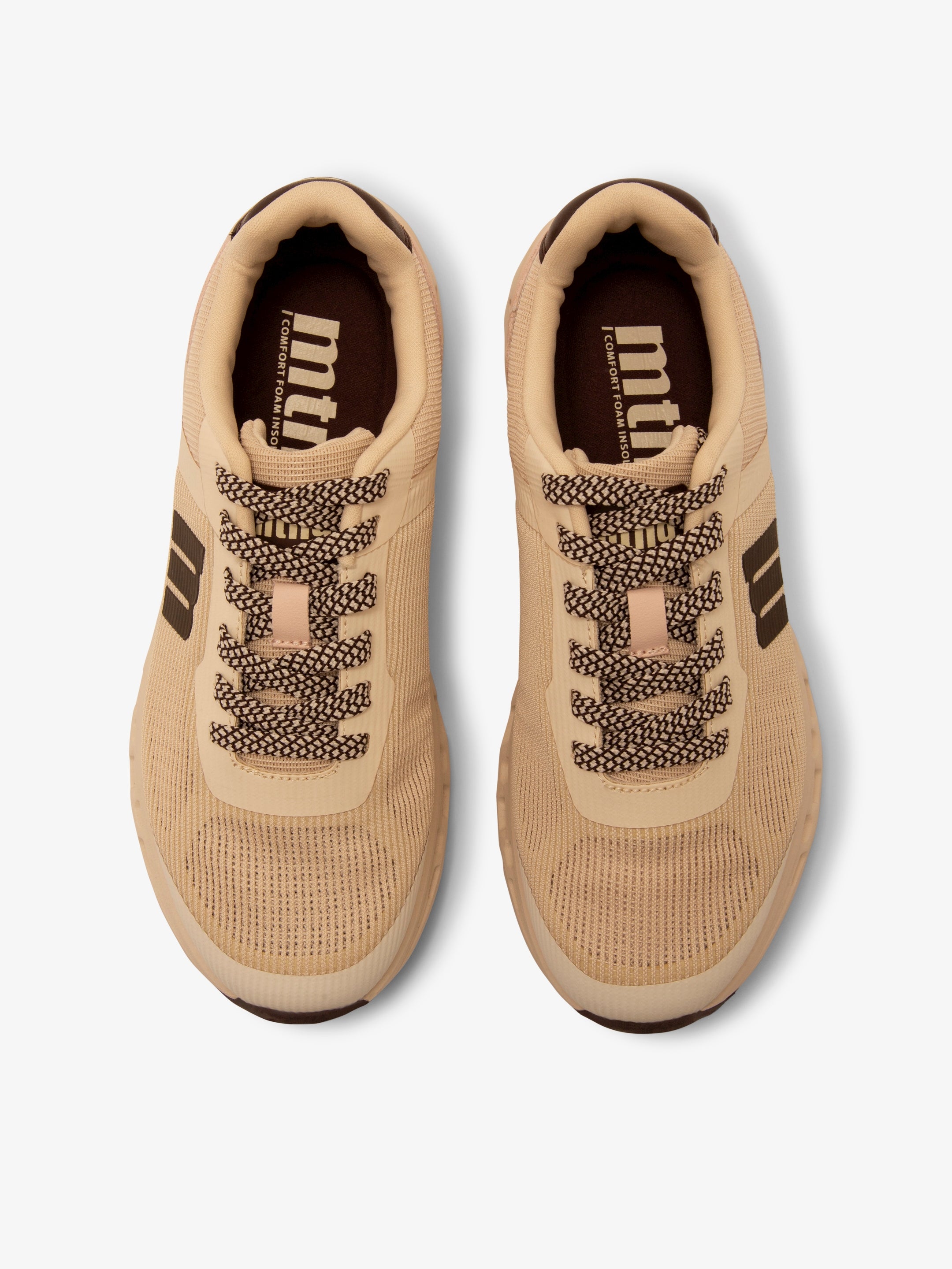 zapatillas Mujer Deportivas de Mujer beige 02