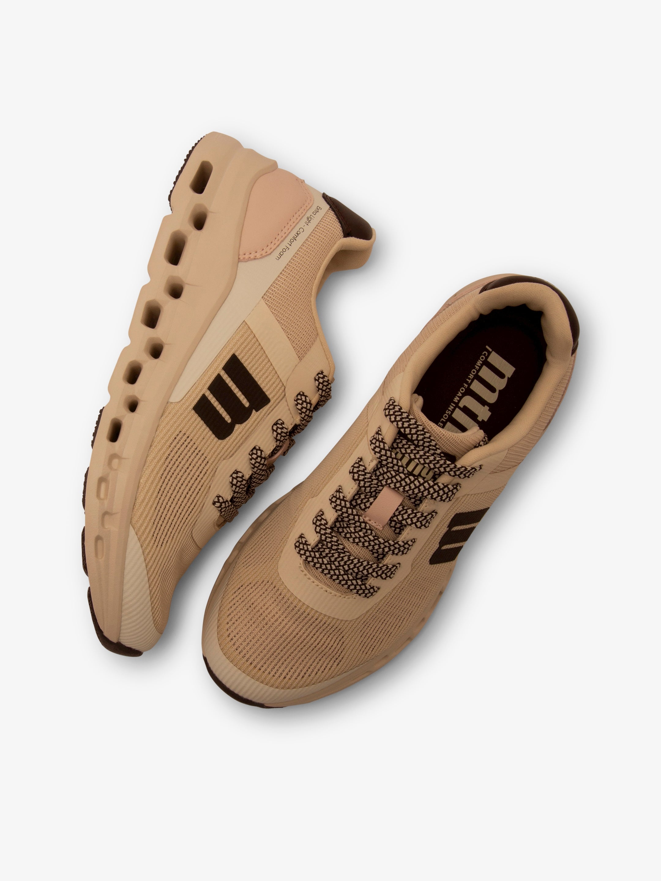 zapatillas Mujer Deportivas de Mujer beige 06
