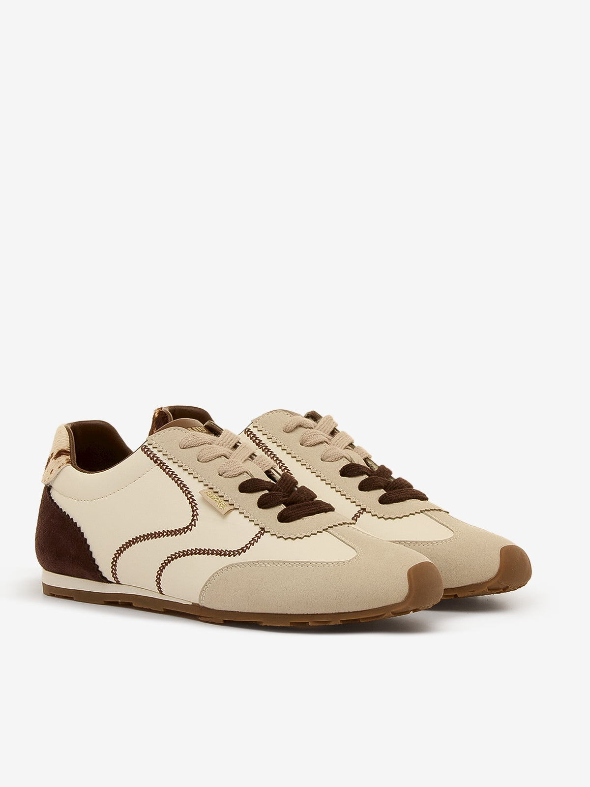 zapatillas Mujer Deportivas de Mujer beige 05