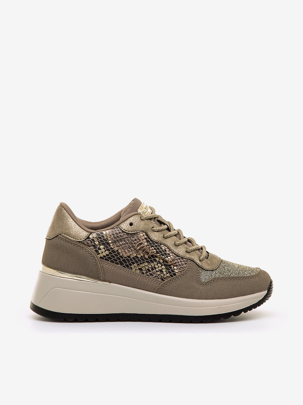 zapatillas Mujer Zapatillas de cuña marron 01