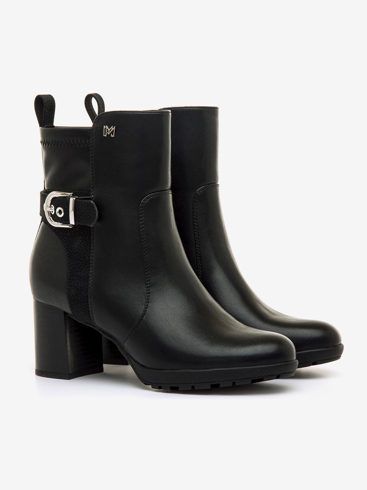 botines de tacón Mujer Botines de tacón negro 05