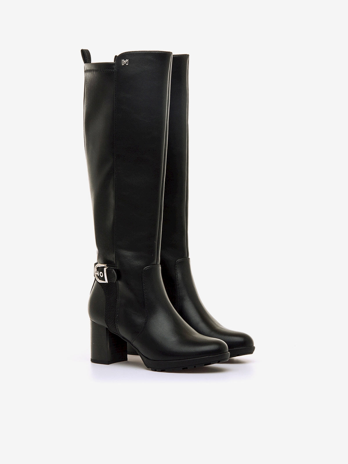 botas de tacón Mujer Botas para mujer negro 05