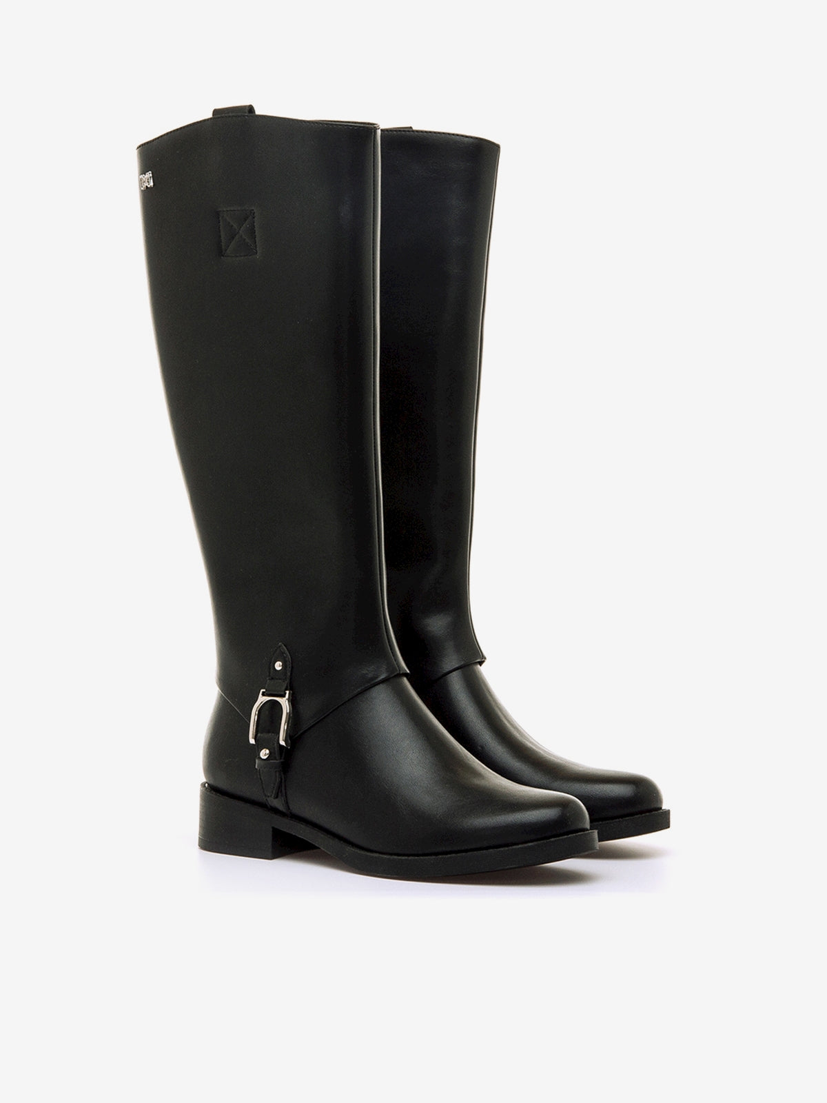 botas planas Mujer Botas para mujer negro 05
