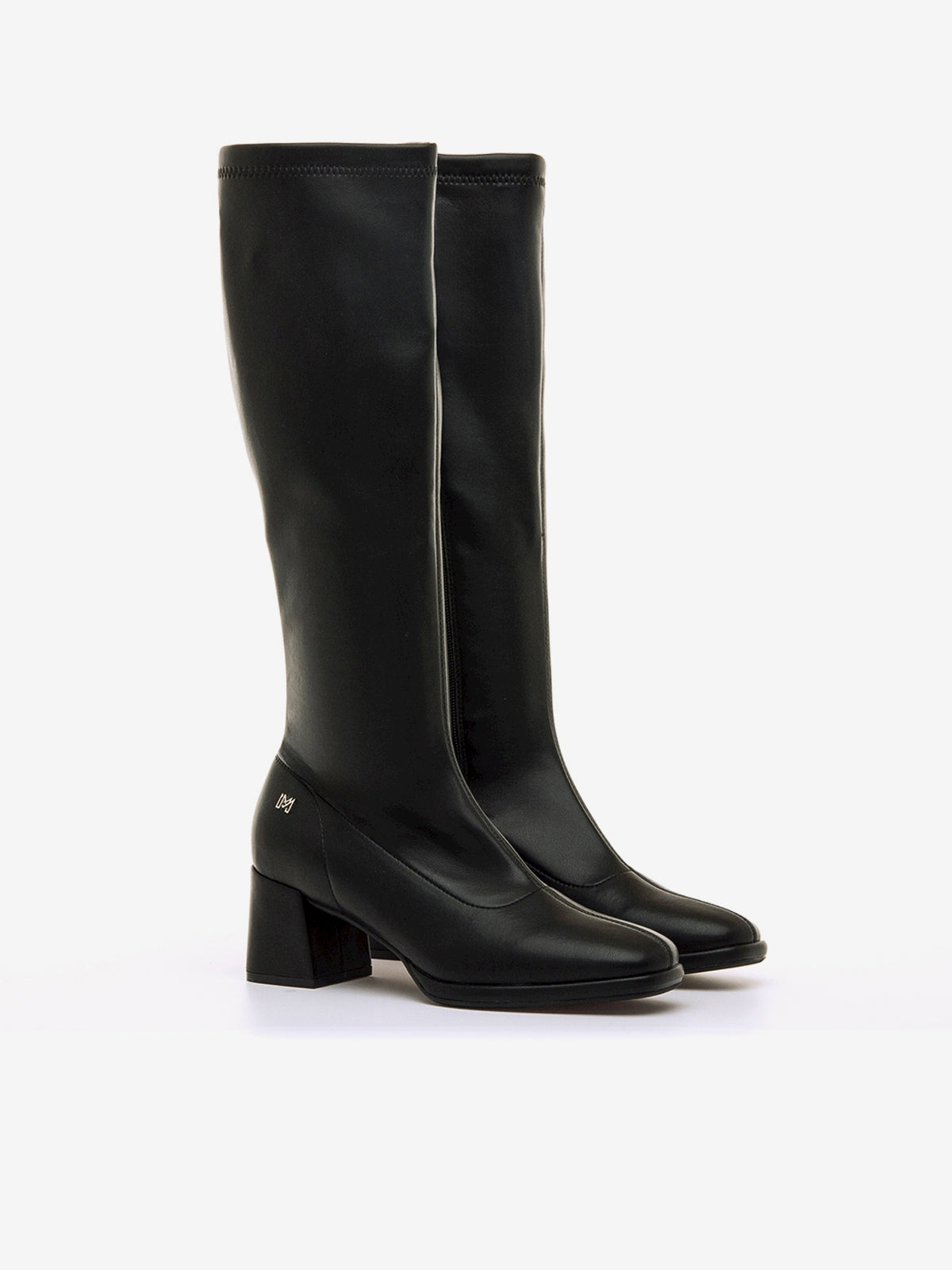botas de tacón Mujer Botas para mujer negro 05