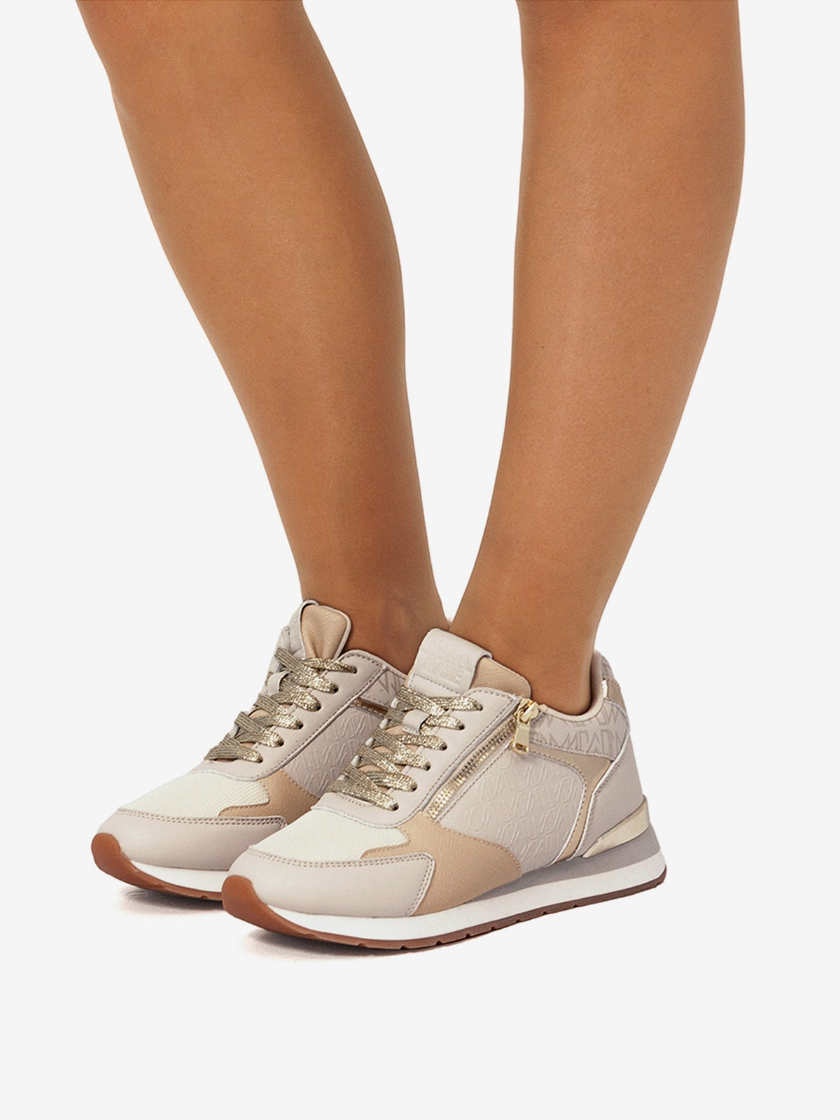zapatillas Mujer Zapatillas para mujer beige 03