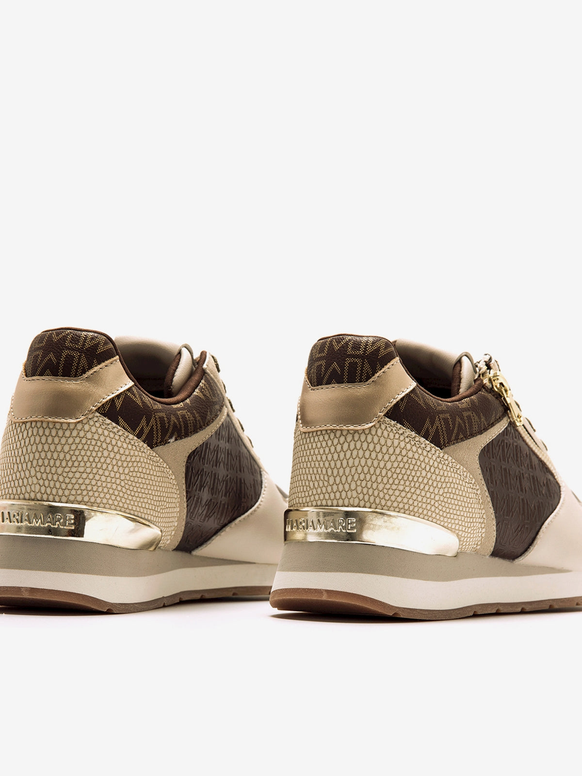 zapatillas Mujer Zapatillas para mujer beige 07