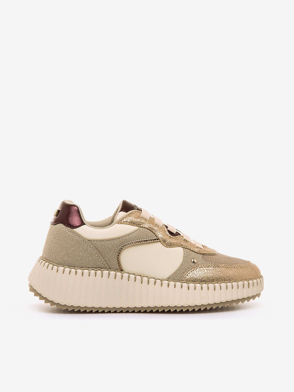 zapatillas Mujer Zapatillas oro 01