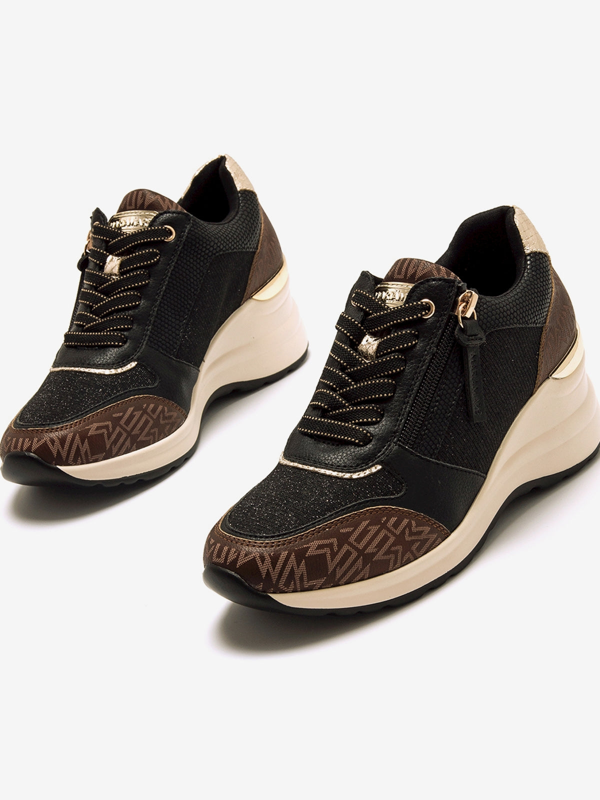 zapatillas Mujer Zapatillas para mujer negro 07
