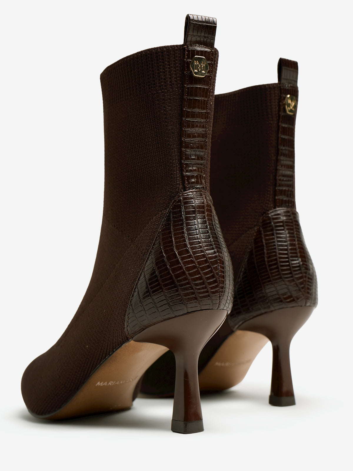 botines de tacón Mujer Botines de tacón marron 06