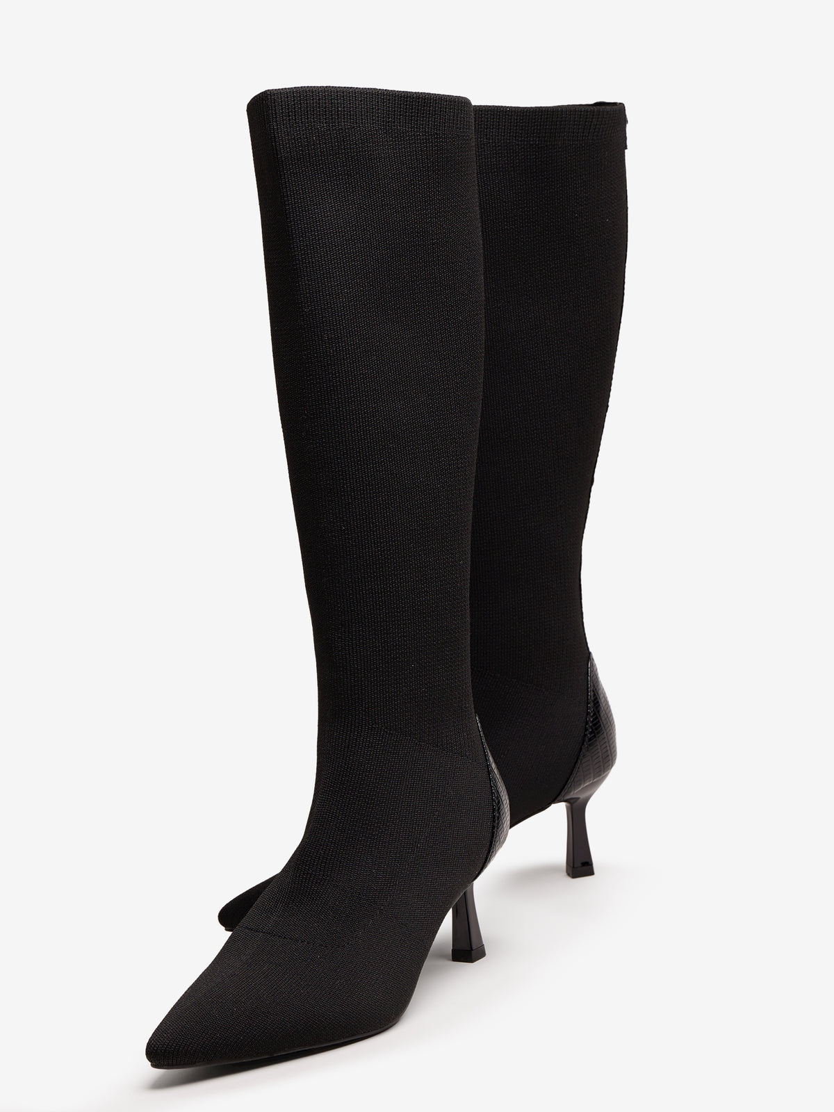 botas de tacón Mujer Botas negro 04