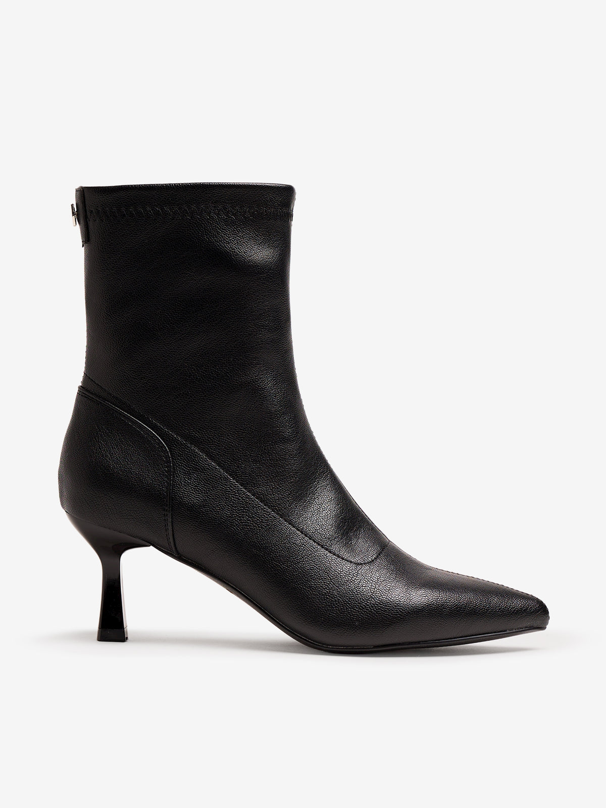 botines de tacón Mujer Botines de tacón negro 01