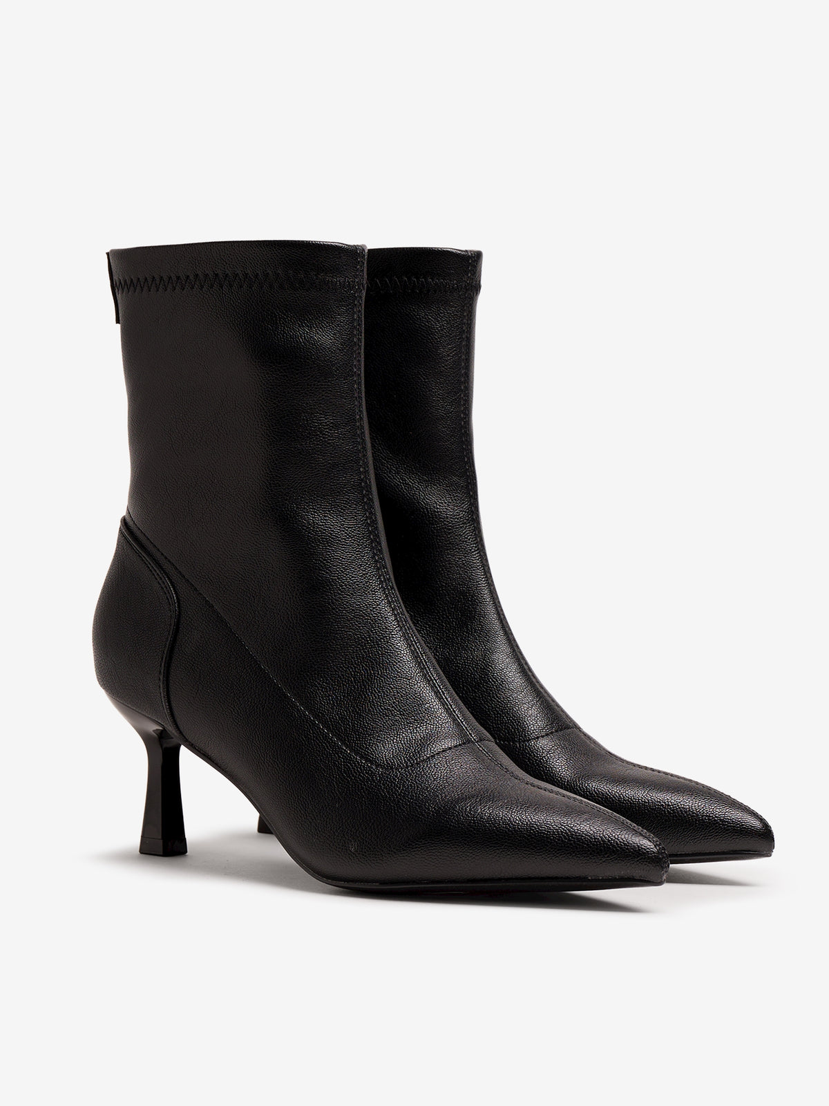 botines de tacón Mujer Botines de tacón negro 05