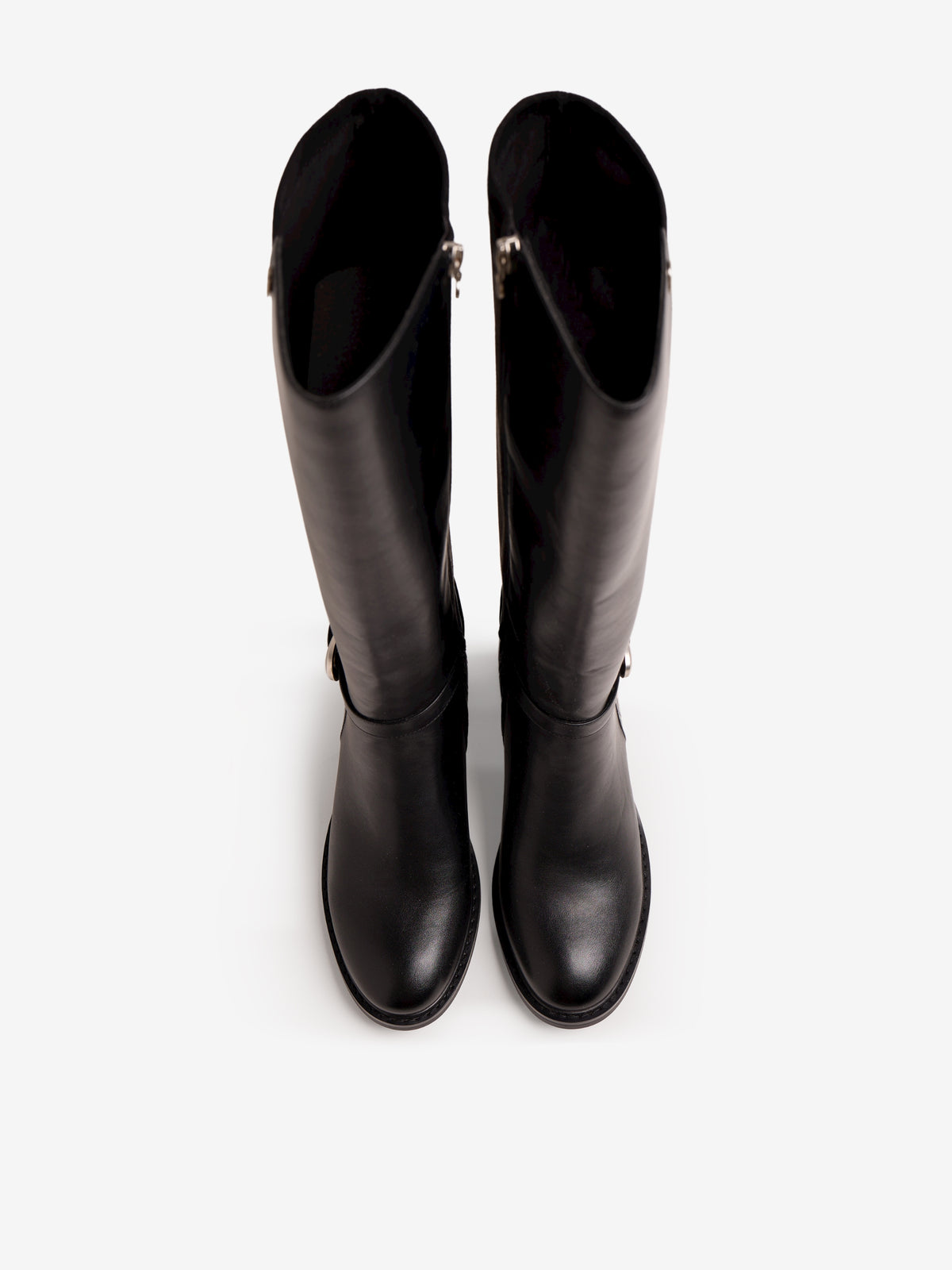 botines de tacón Mujer Botines negro 02