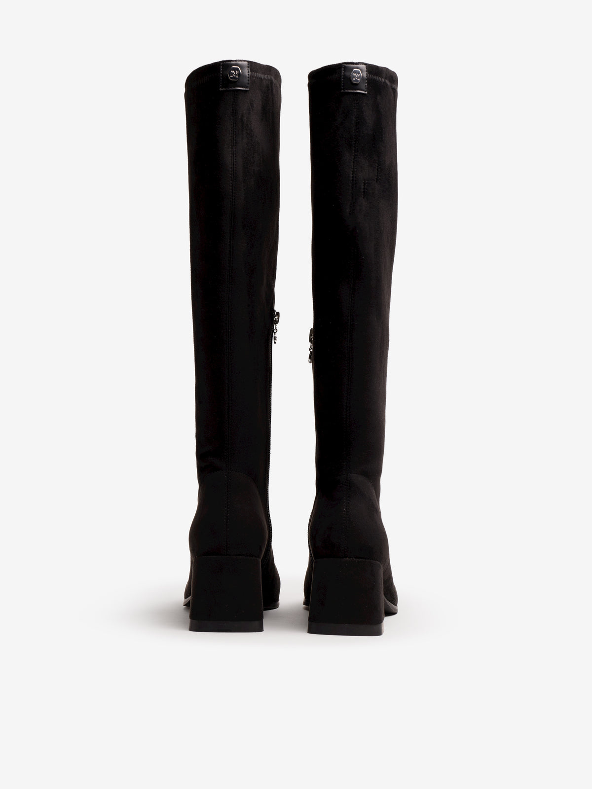 botas de tacón Mujer Bota de tacón negro 03
