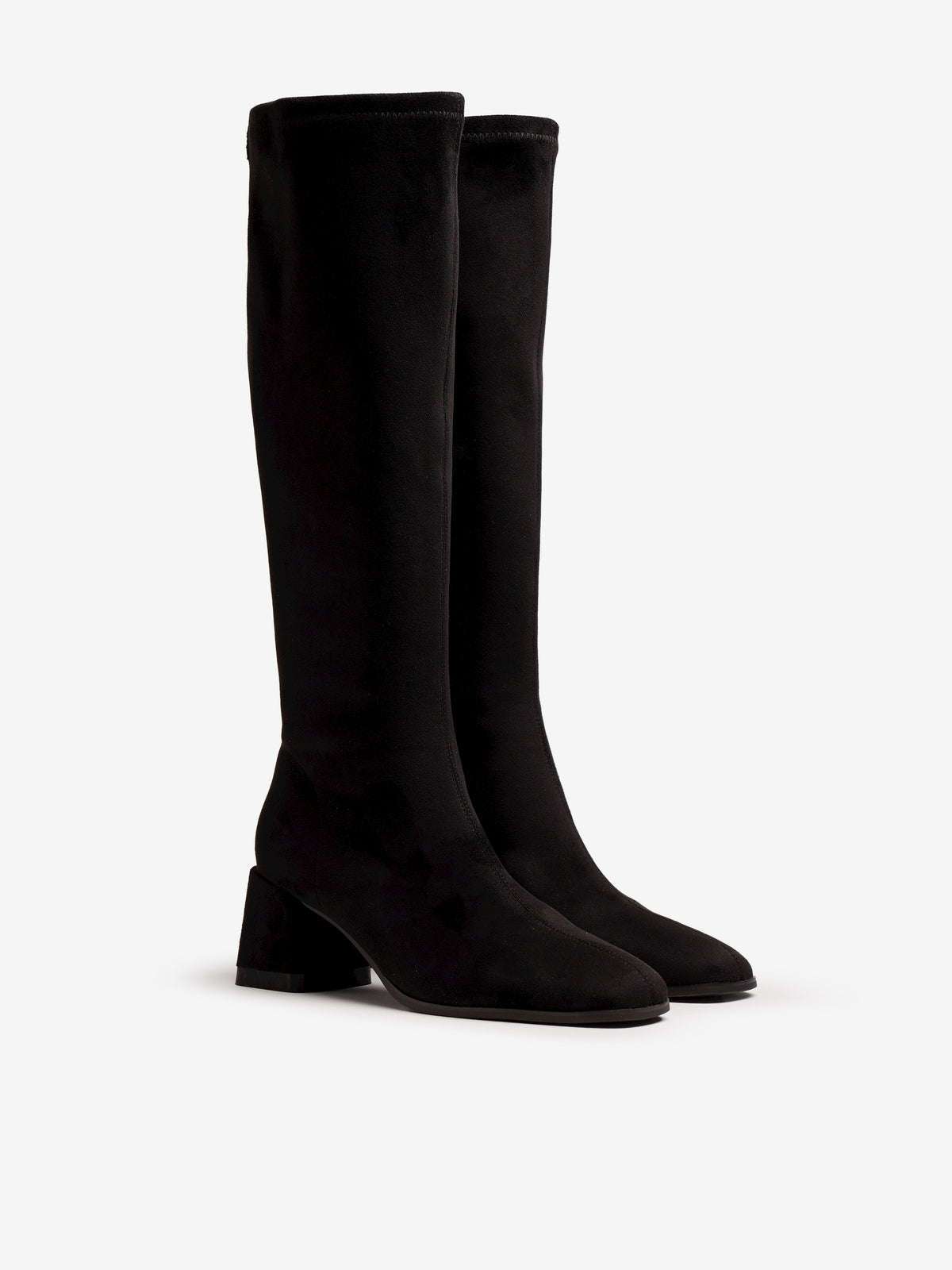 botas de tacón Mujer Bota de tacón negro 05