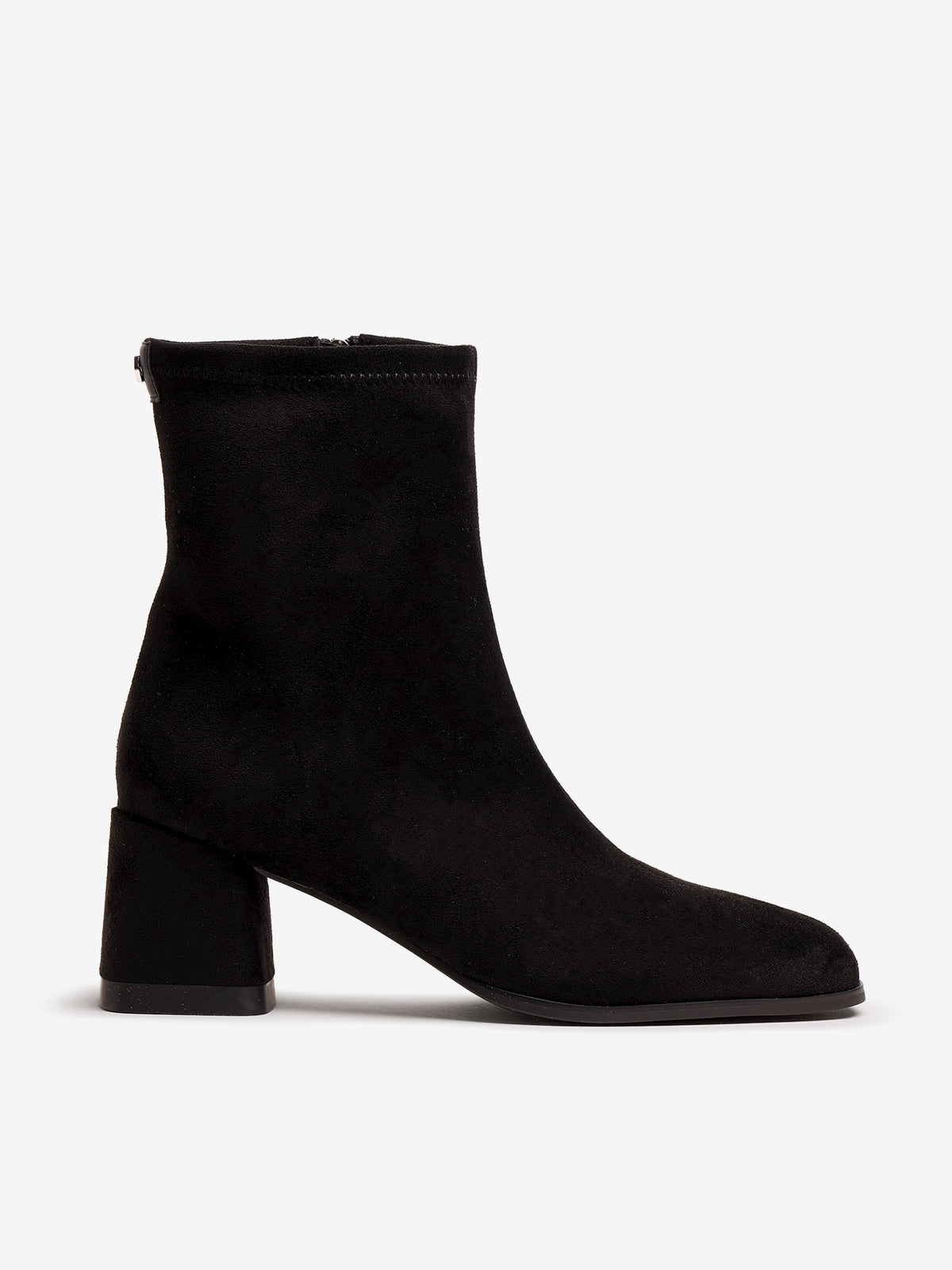 botines de tacón Mujer Botines negro 01