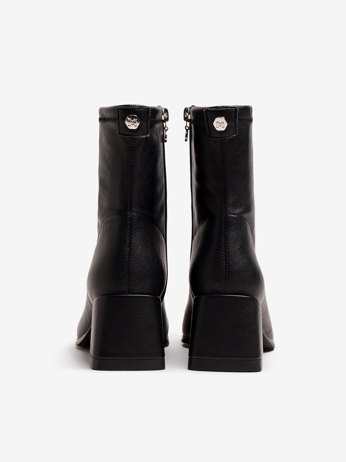 botines de tacón Mujer Botines negro 03
