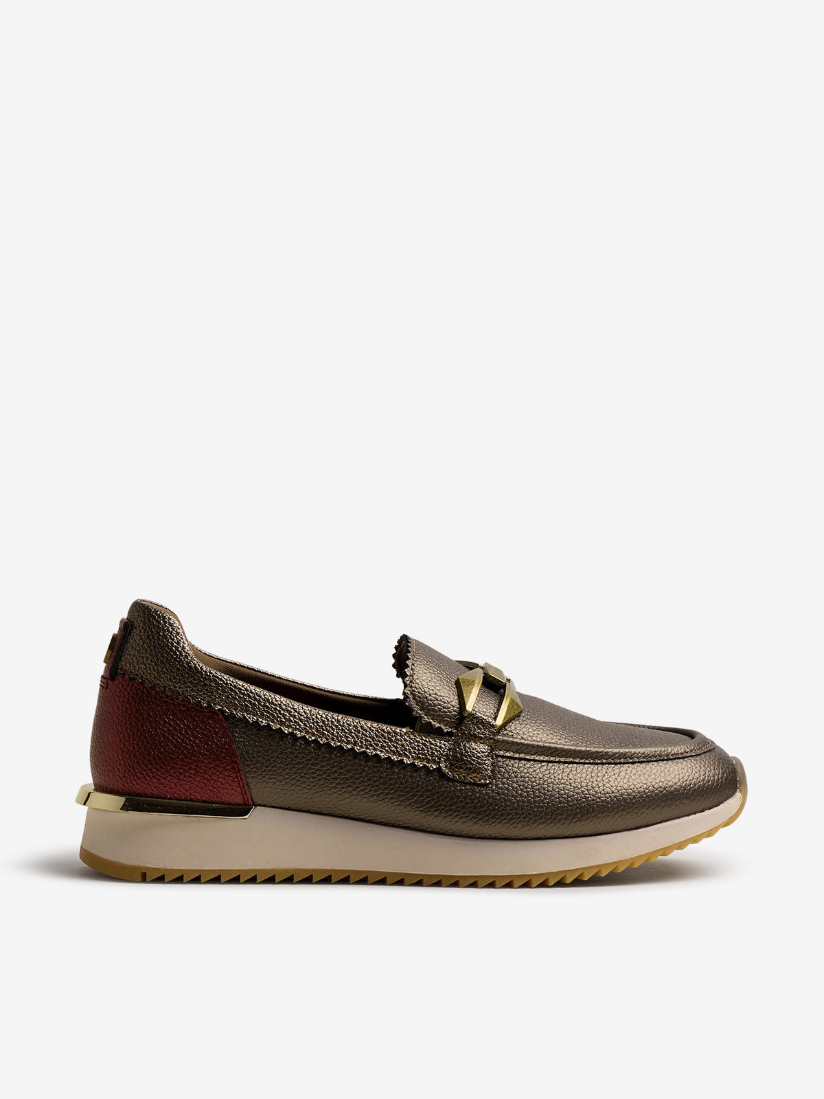 zapatos planos Mujer Mocasines de Mujer marron 01