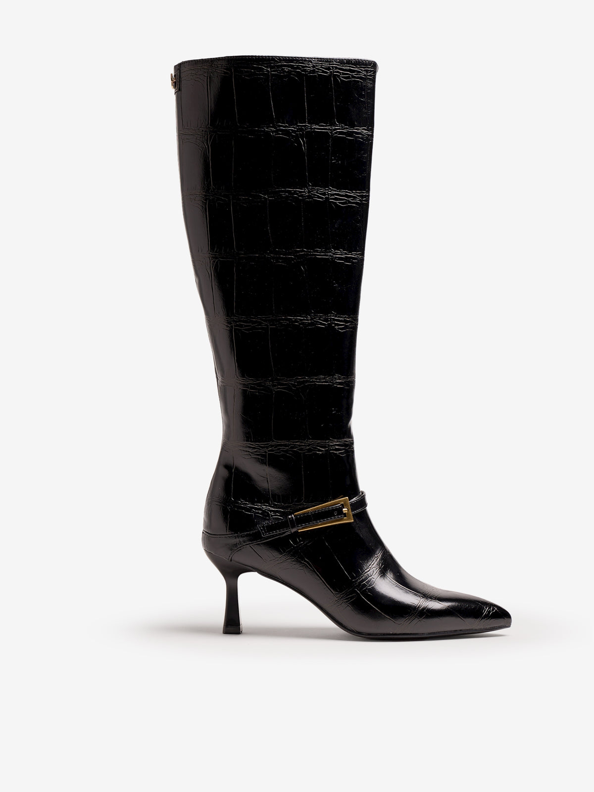 botas de tacón Mujer Botas negro 01