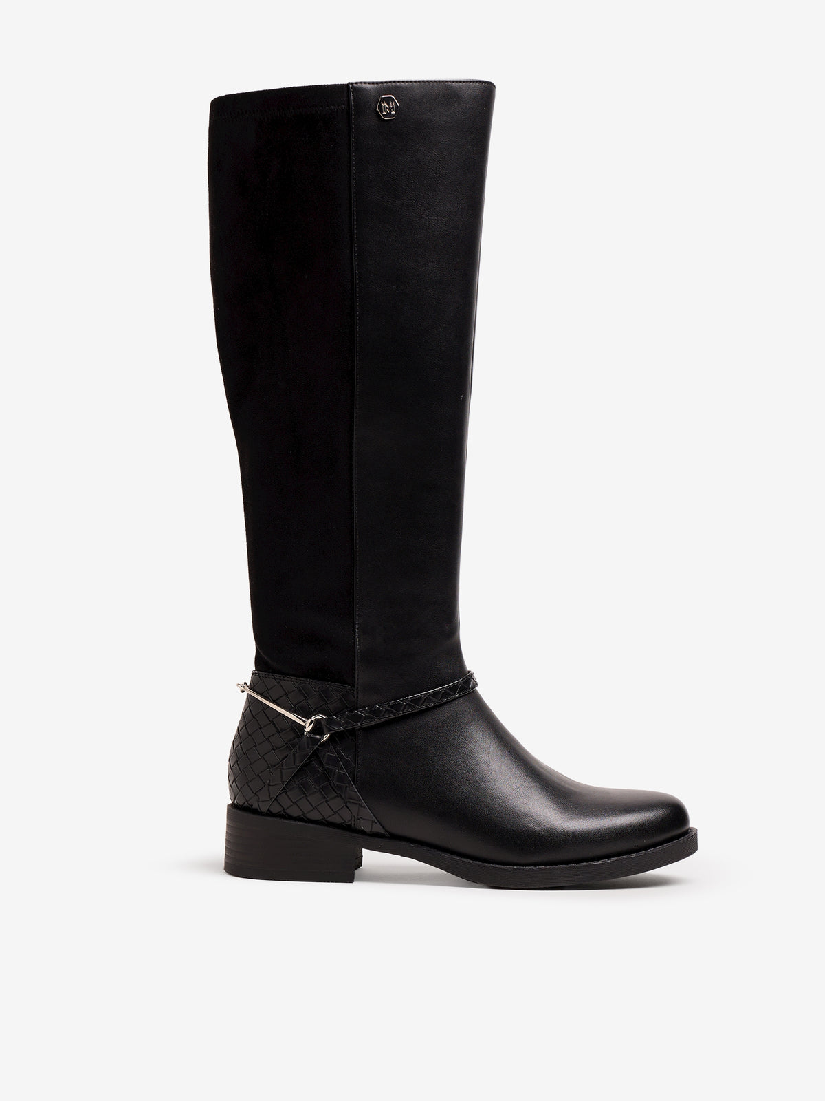 botas planas Mujer Botas negro 01