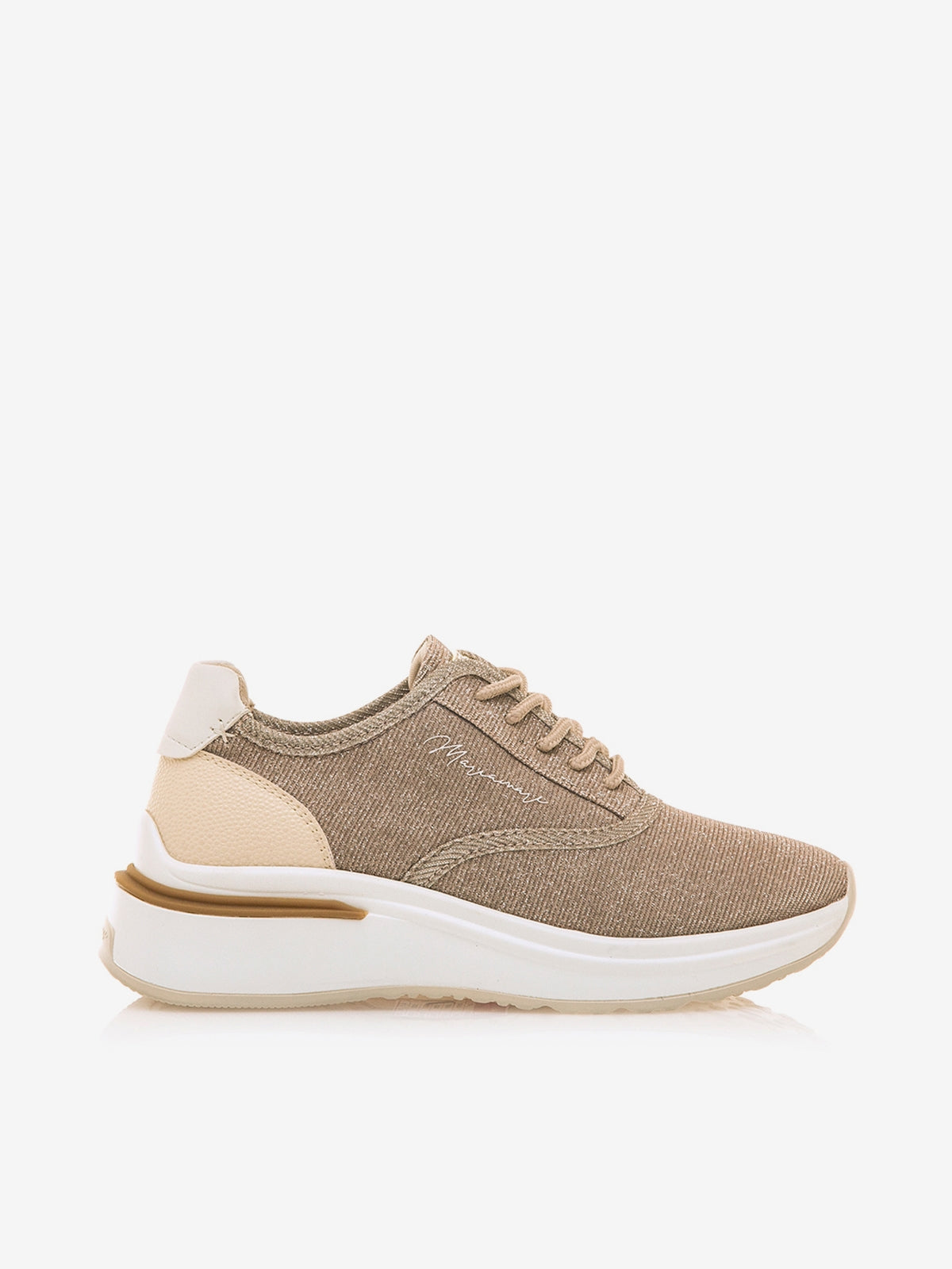 zapatillas Mujer Deportivas beige 01