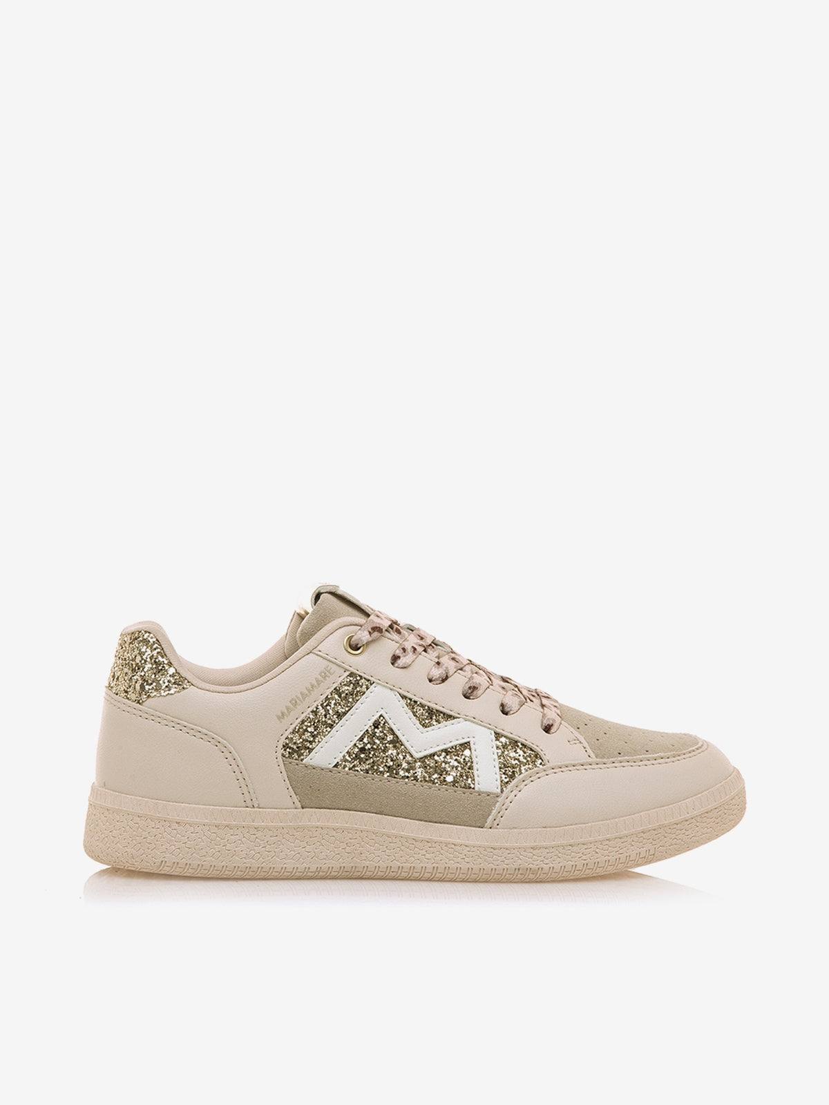 zapatillas Mujer Zapatillas para mujer oro 01